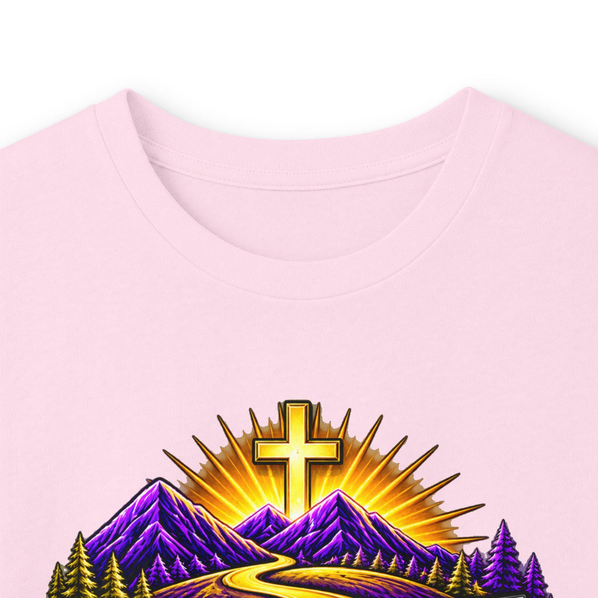 Long Sleeve Tee — "Found" Christian Faith Design (Acts 4:12)