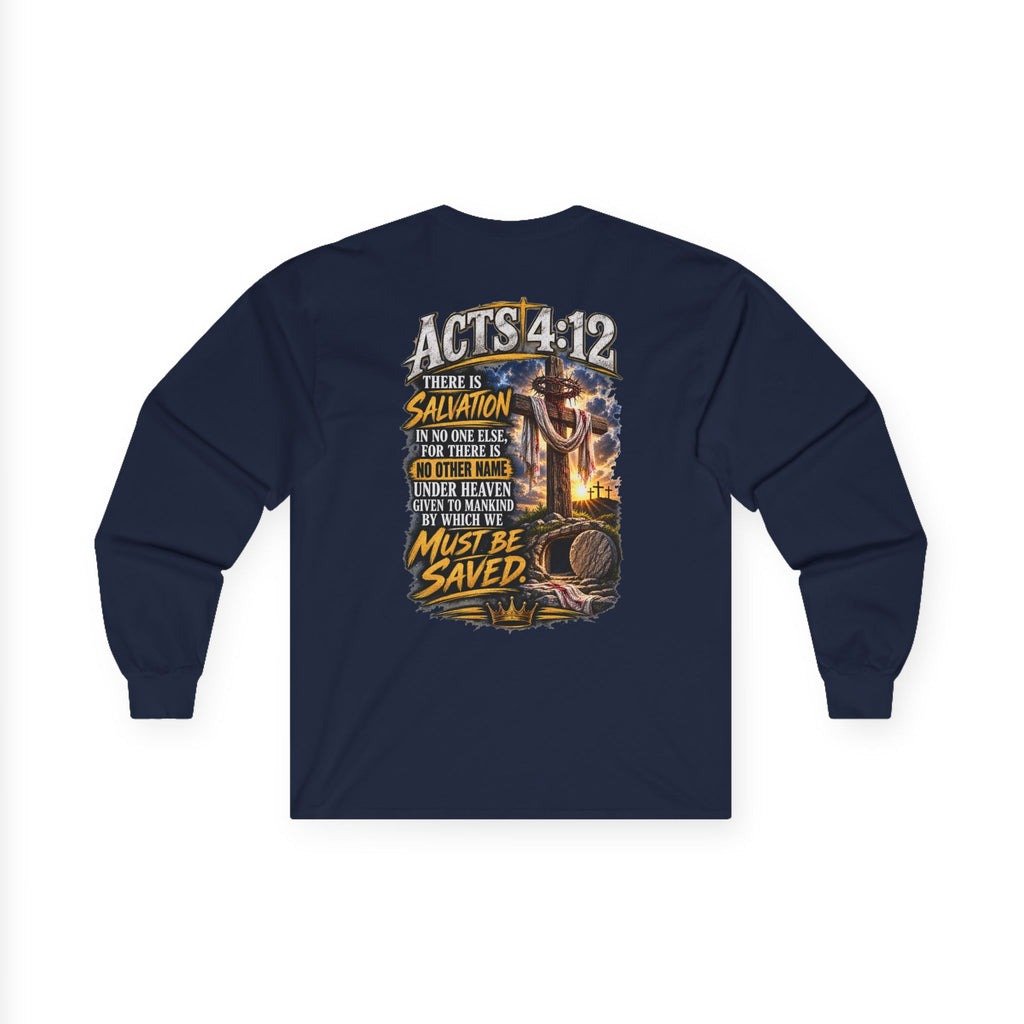 Jesus Died for You, He Rose for You — Salvation Long-Sleeve Tee