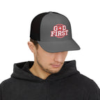 God First Snapback Trucker Cap