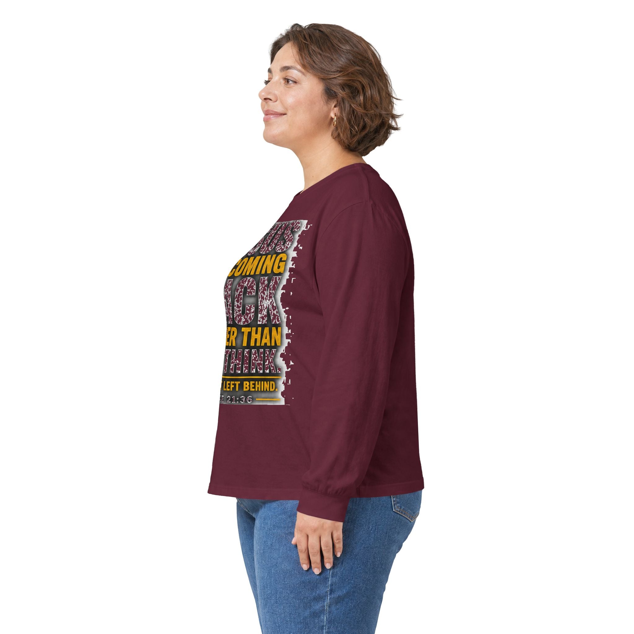 Jesus Is Coming Back — Are You Ready? Long-Sleeve Tee