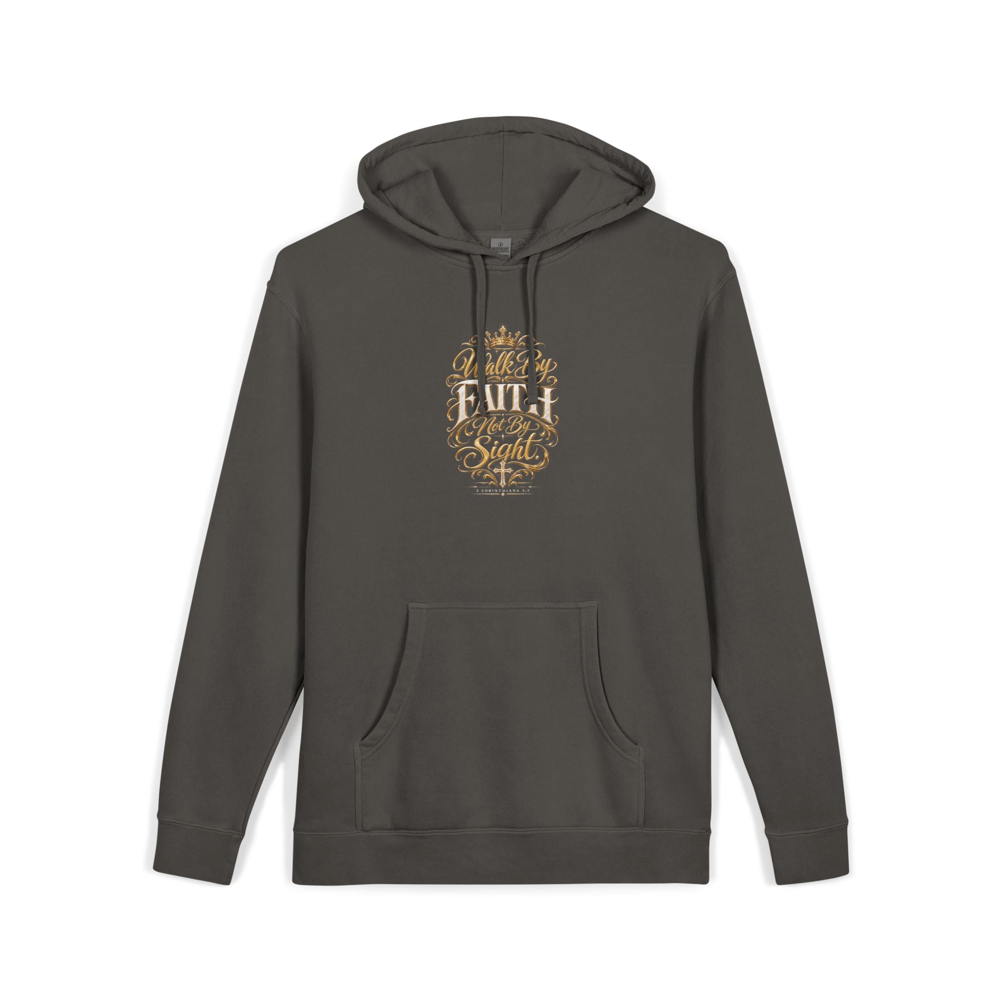 God Is Still in Charge — Pigment-Dyed Faith Hoodie