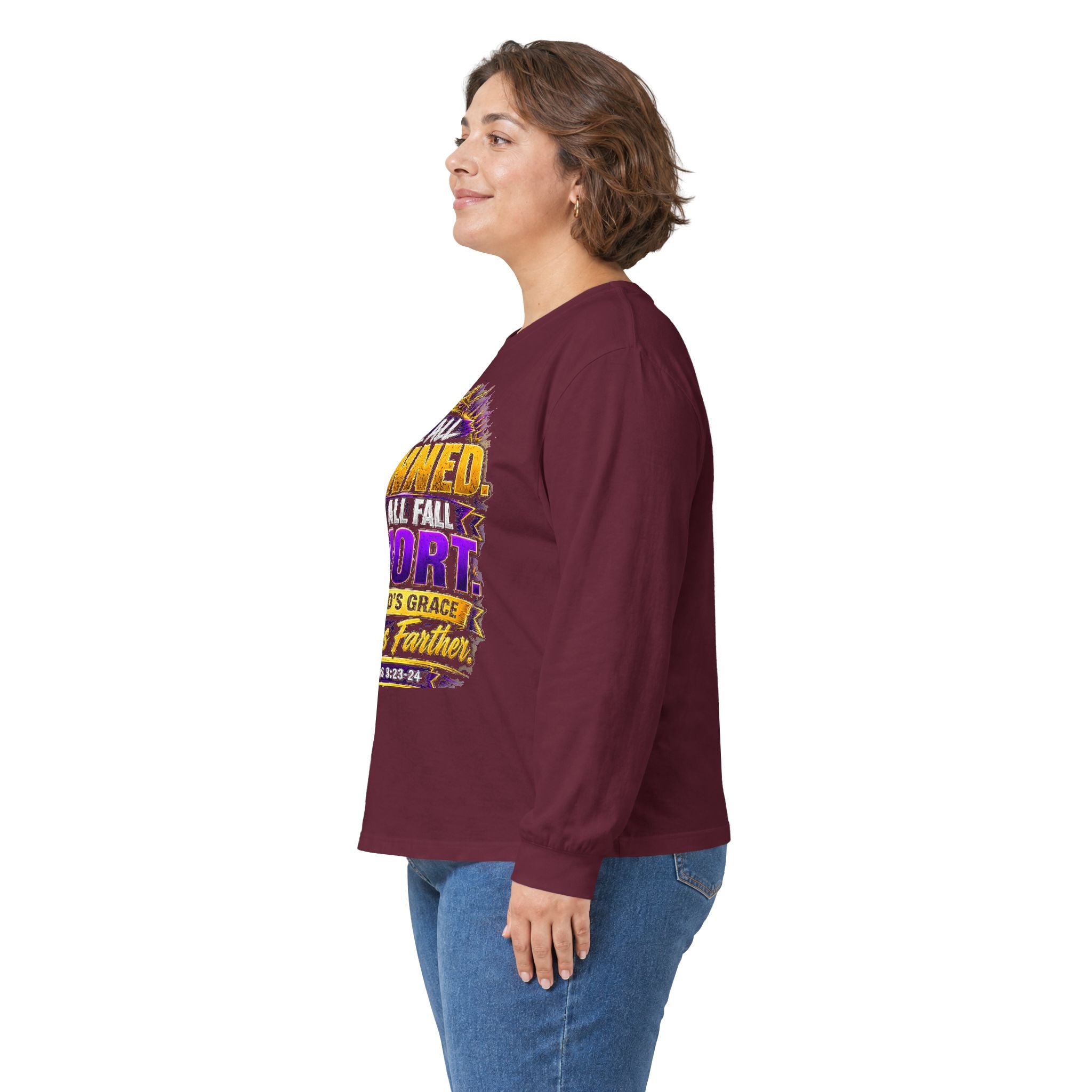 Sinned Short — Acts 4:12 Long-Sleeve Tee