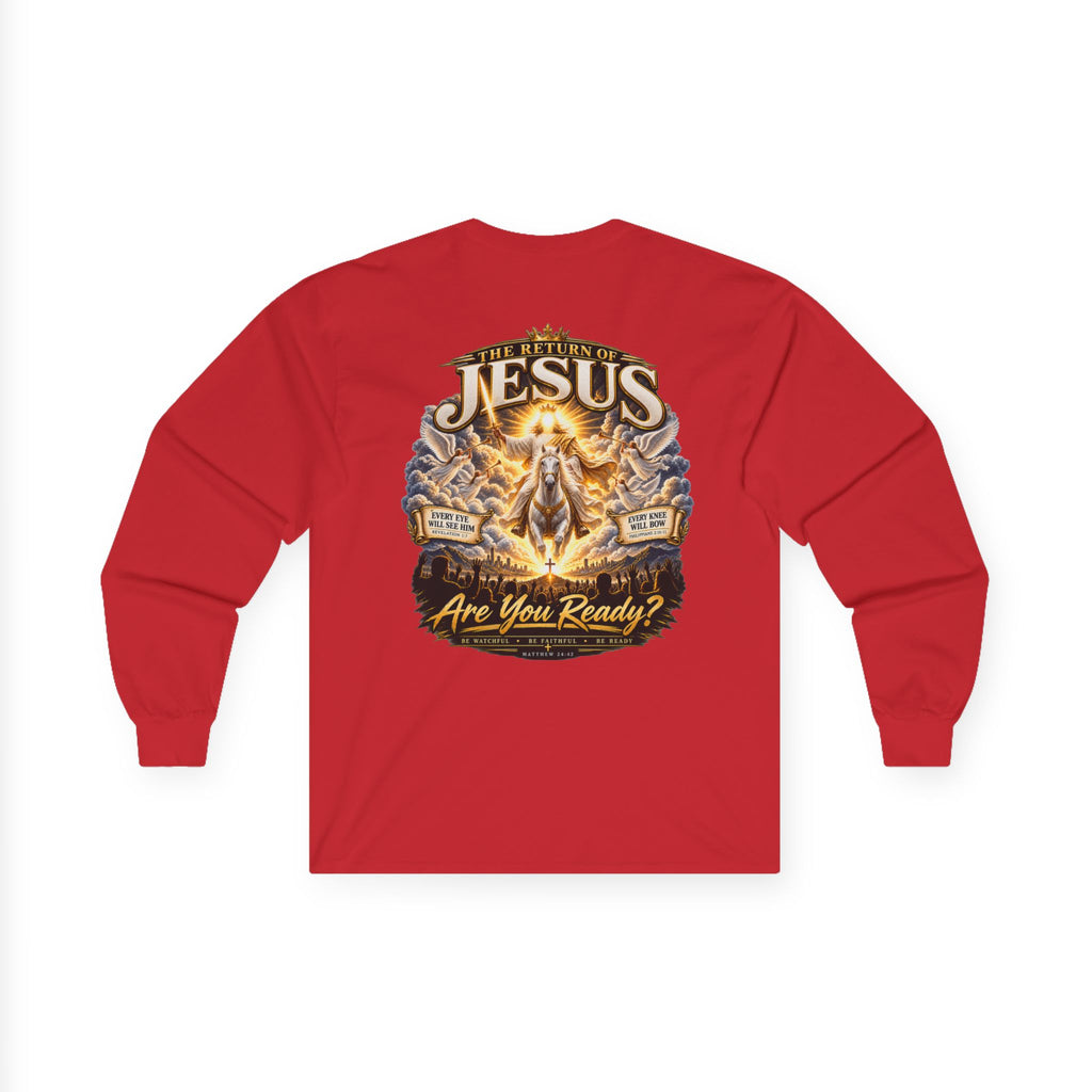 Nothing Can Stop the Return of Jesus — Long-Sleeve Tee