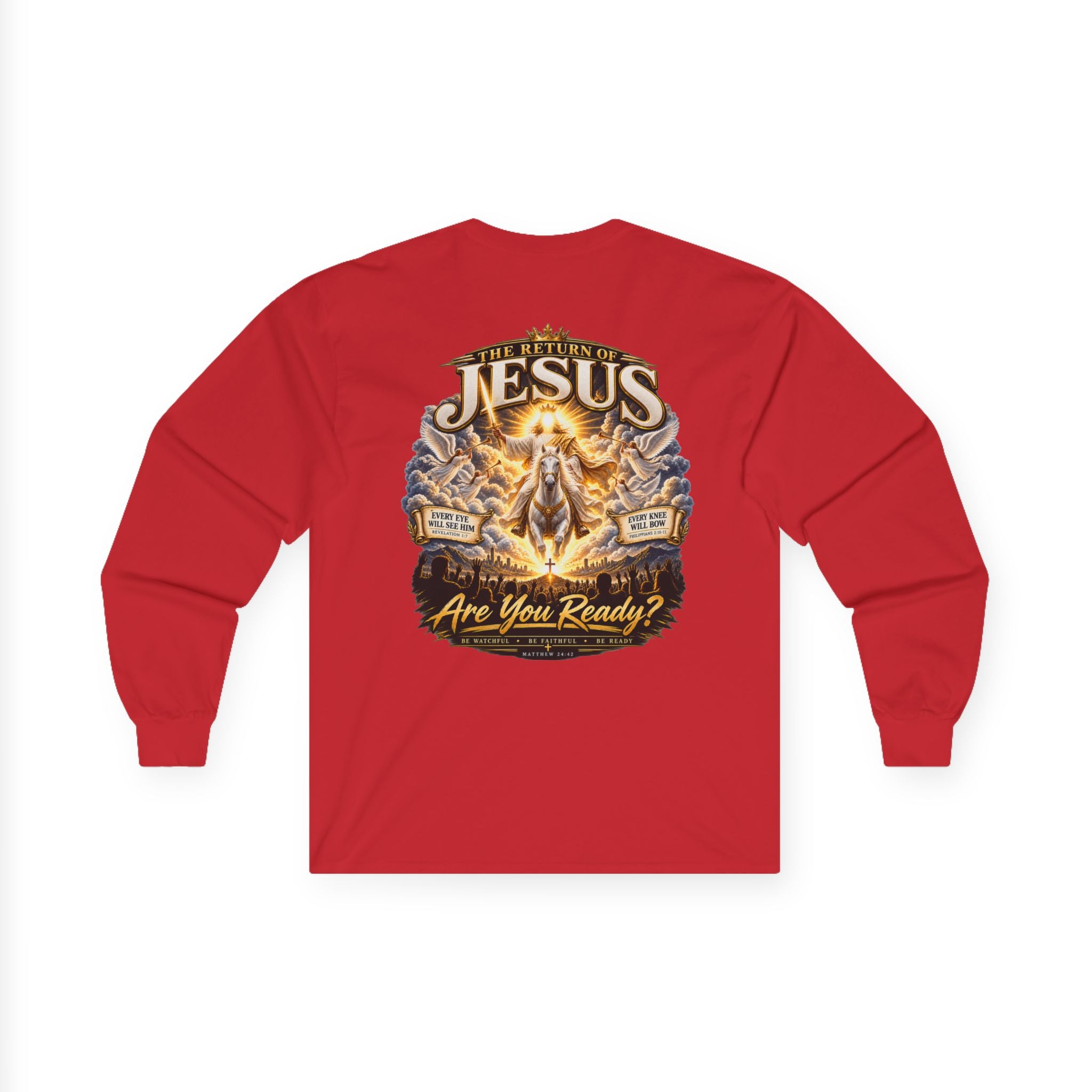 Nothing Can Stop the Return of Jesus — Long-Sleeve Tee