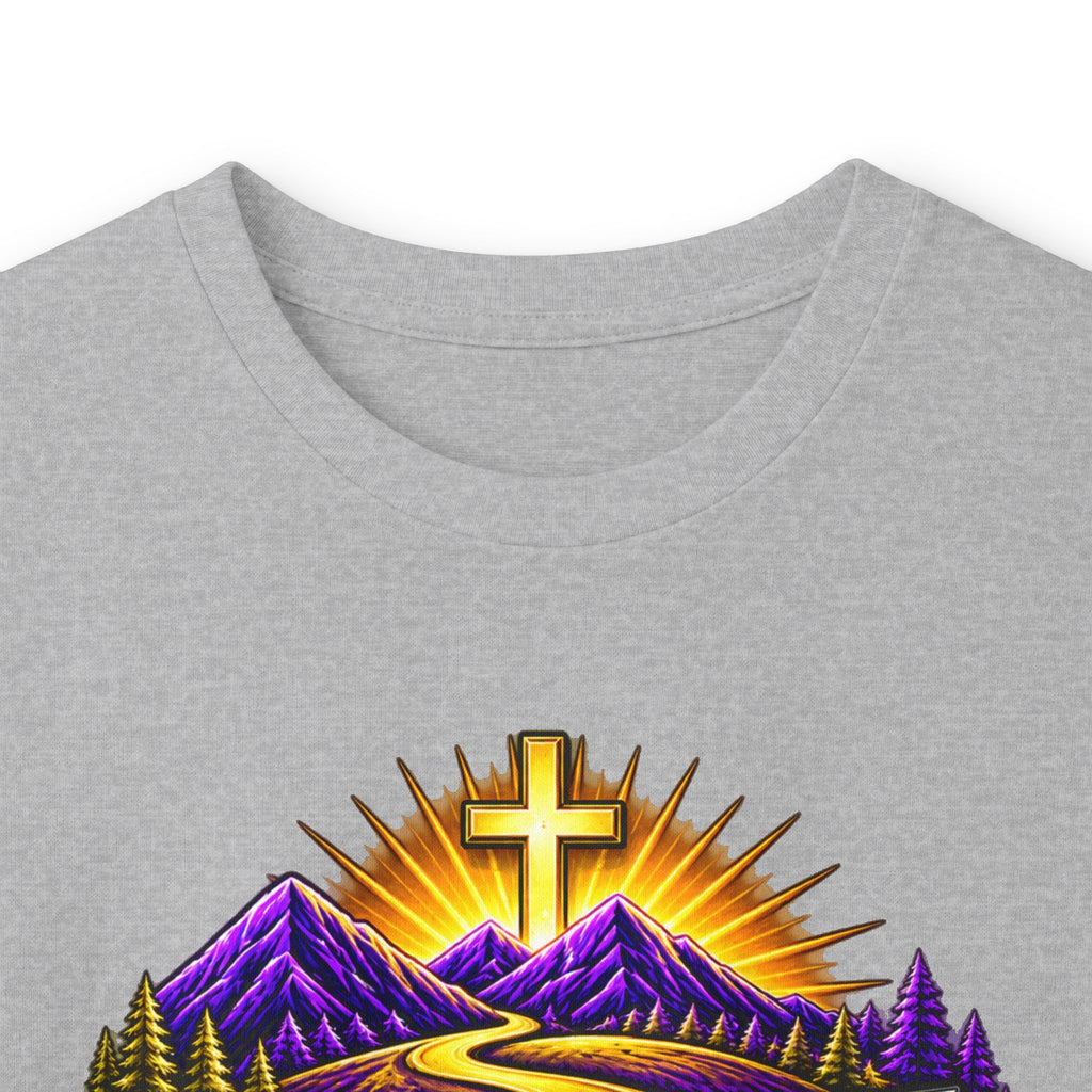 Long Sleeve Tee — "Found" Christian Faith Design (Acts 4:12)