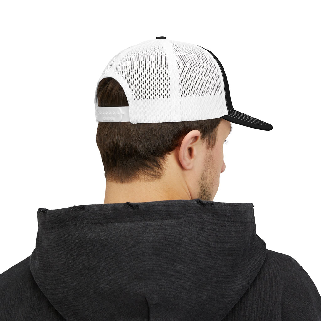 Child of God Snapback Trucker Cap — Embroidered Faith Baseball Hat