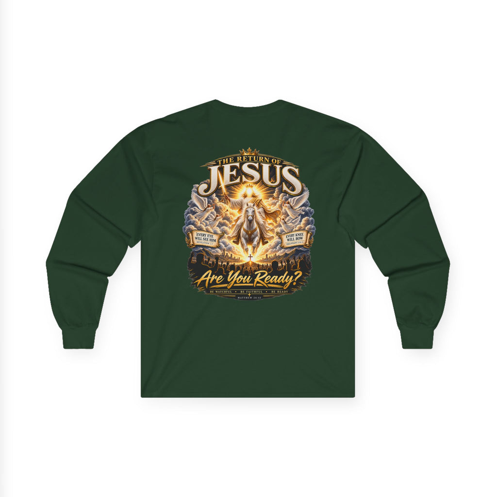 Nothing Can Stop the Return of Jesus — Long-Sleeve Tee
