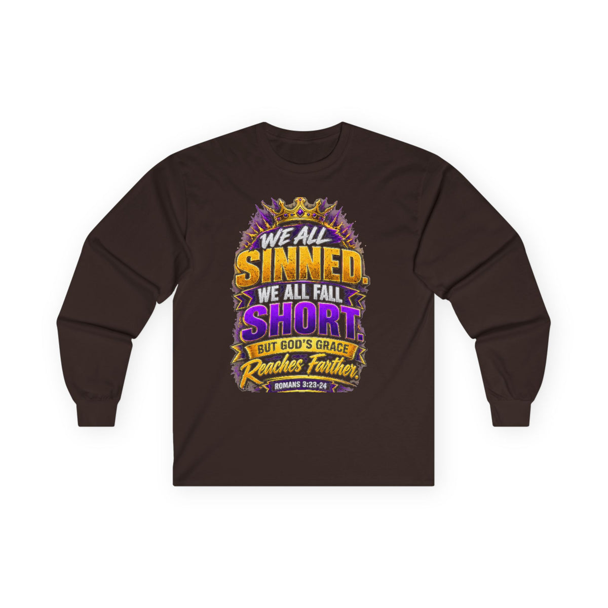 Sinned Short — Acts 4:12 Long-Sleeve Tee