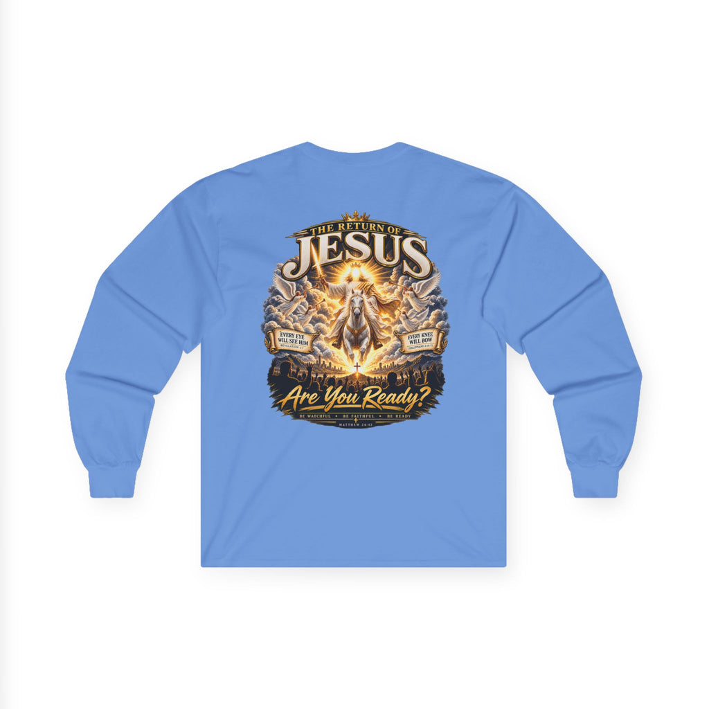 Nothing Can Stop the Return of Jesus — Long-Sleeve Tee