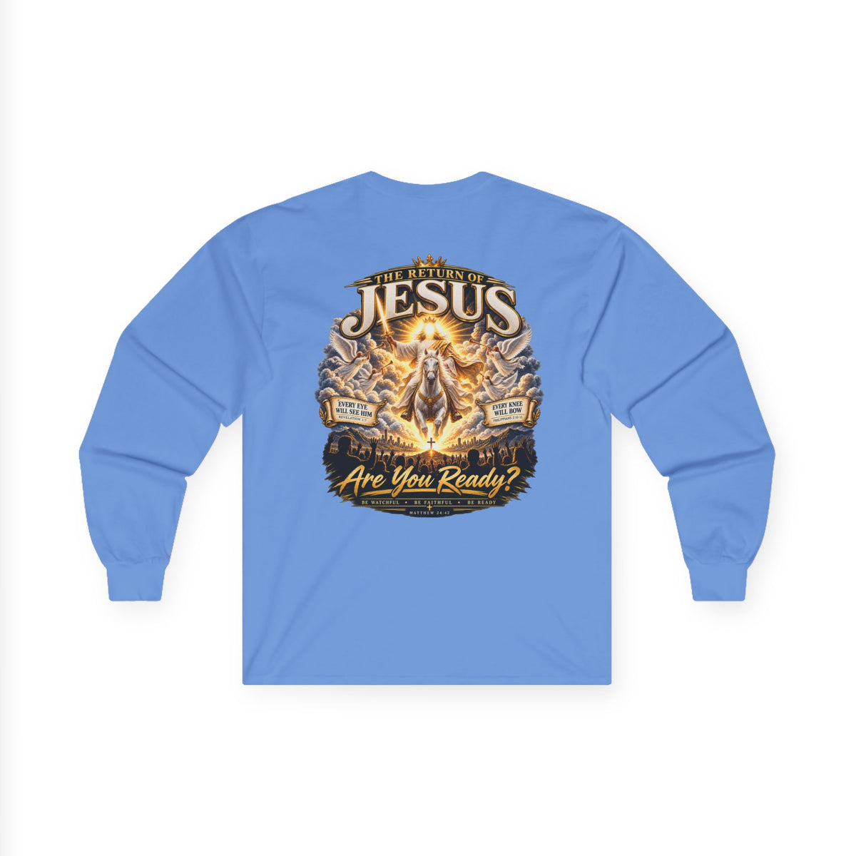 Nothing Can Stop the Return of Jesus — Long-Sleeve Tee