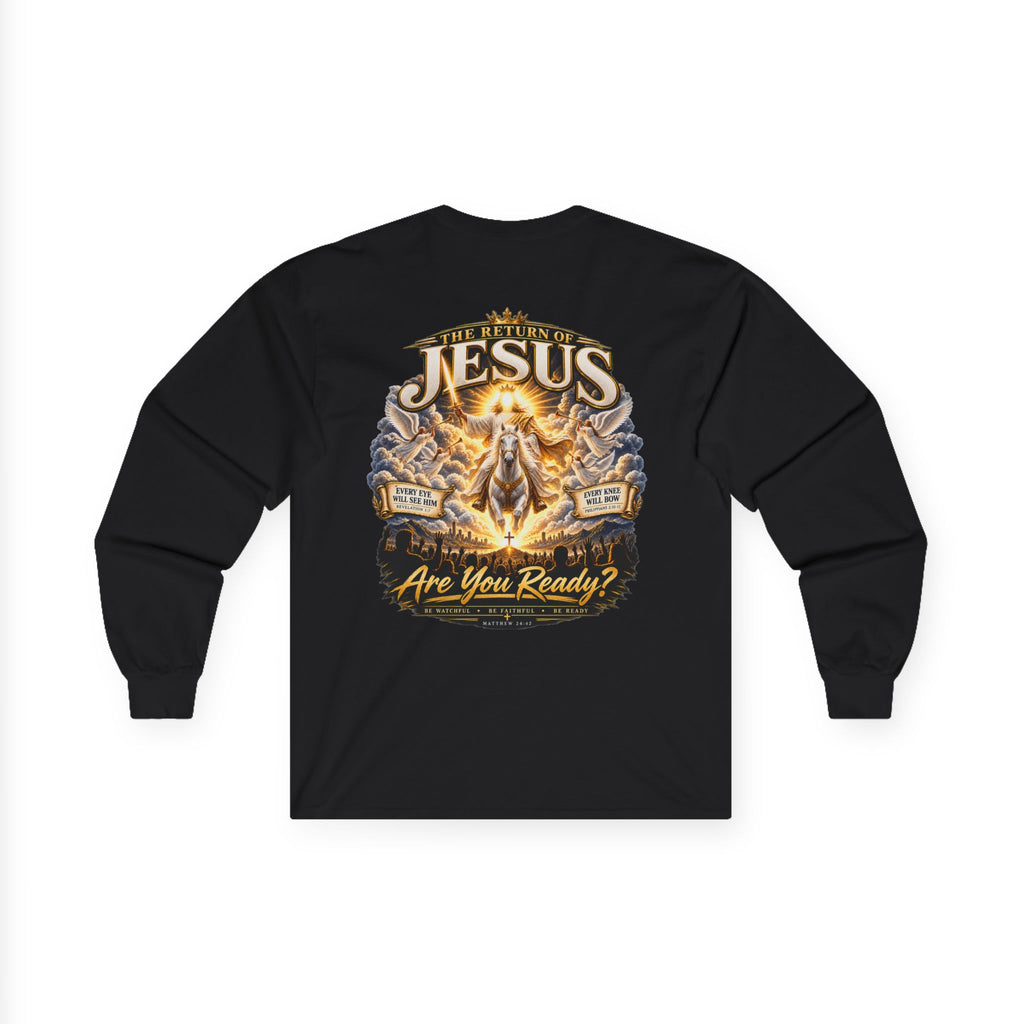 You Can't Outrun Eternity — Jesus Is Coming Long-Sleeve Tee
