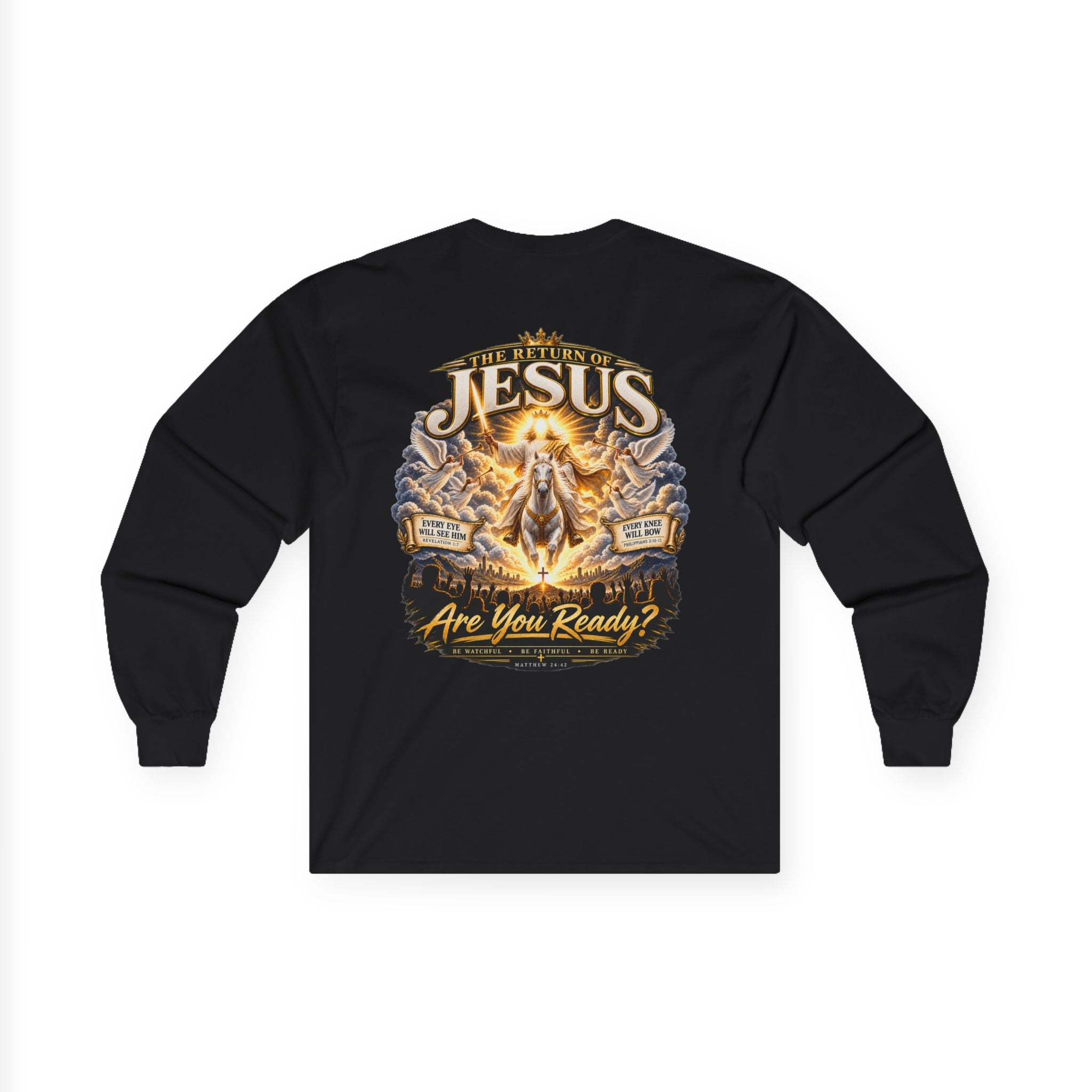 You Can't Outrun Eternity — Jesus Is Coming Long-Sleeve Tee