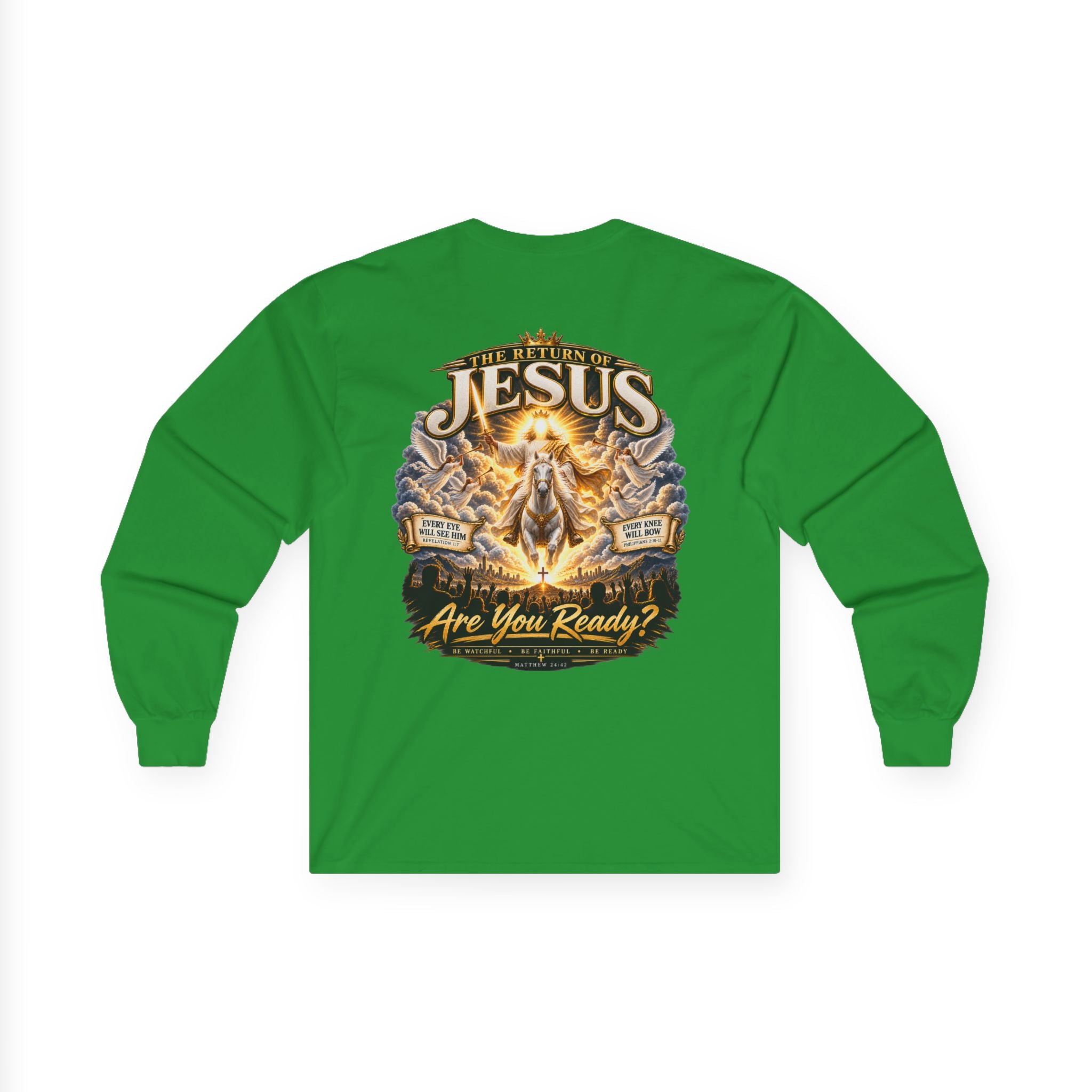 You Can't Outrun Eternity — Jesus Is Coming Long-Sleeve Tee
