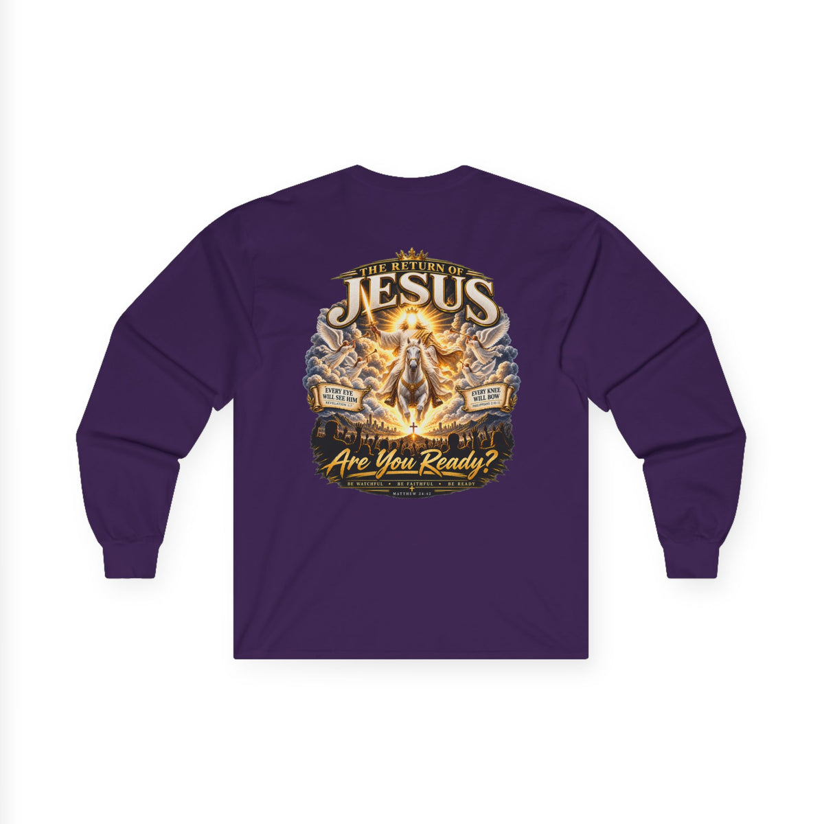 The Return of Jesus — Are You Ready? Long-Sleeve Tee