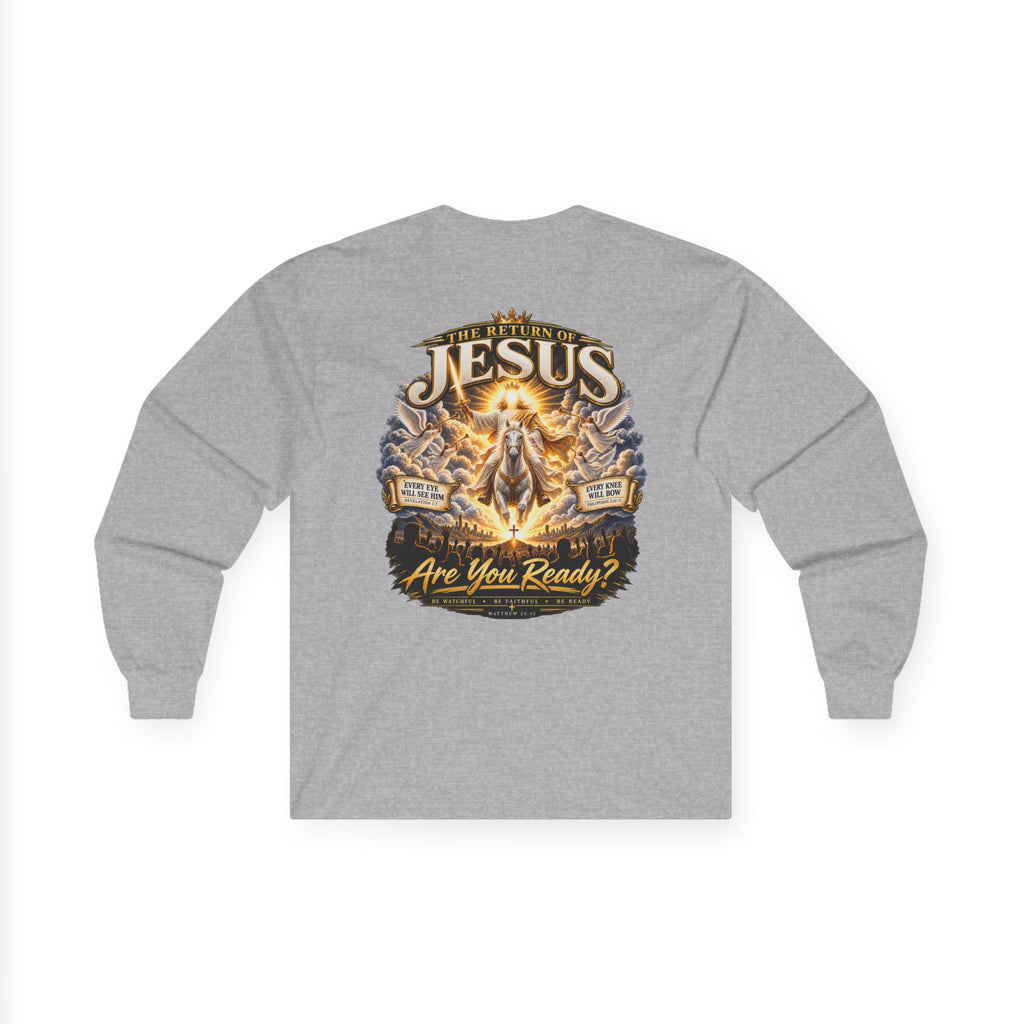 The Day Is Near — Jesus Is Coming Long-Sleeve Tee