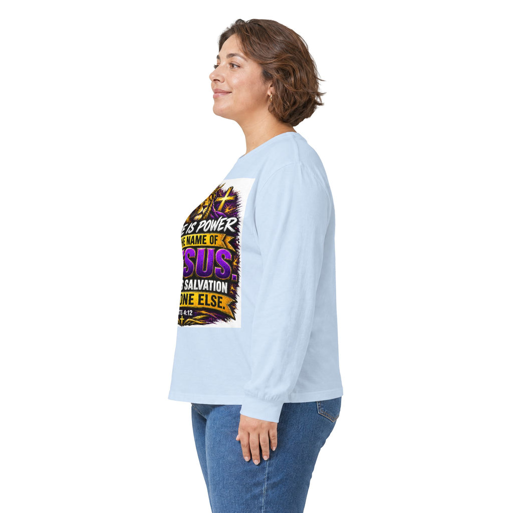 Believe in Jesus — Acts 4:12 Long-Sleeve Tee