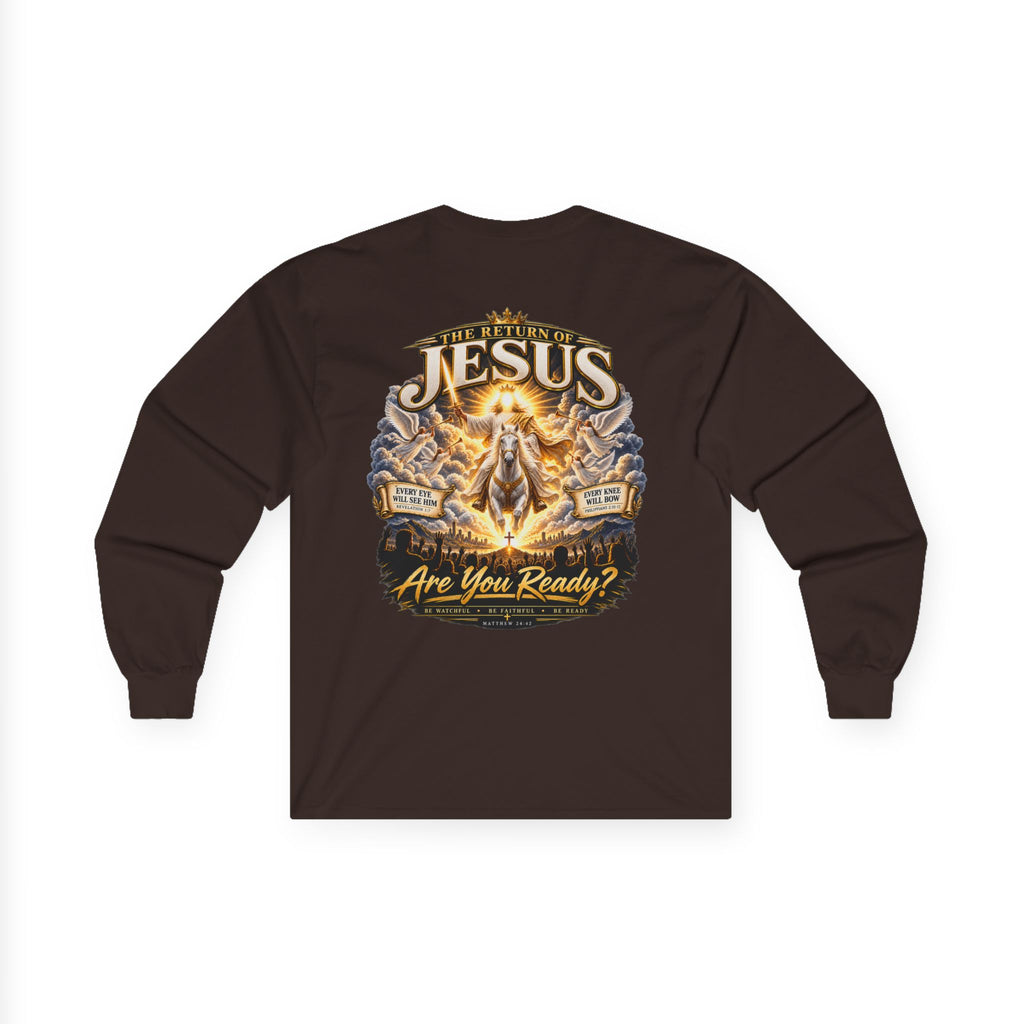 You Can't Outrun Eternity — Jesus Is Coming Long-Sleeve Tee