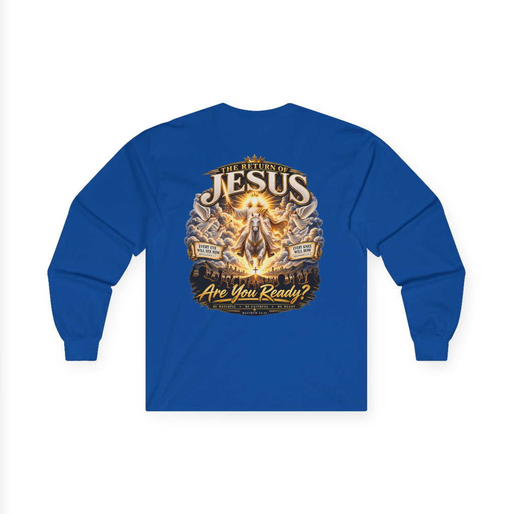 You Can't Outrun Eternity — Jesus Is Coming Long-Sleeve Tee