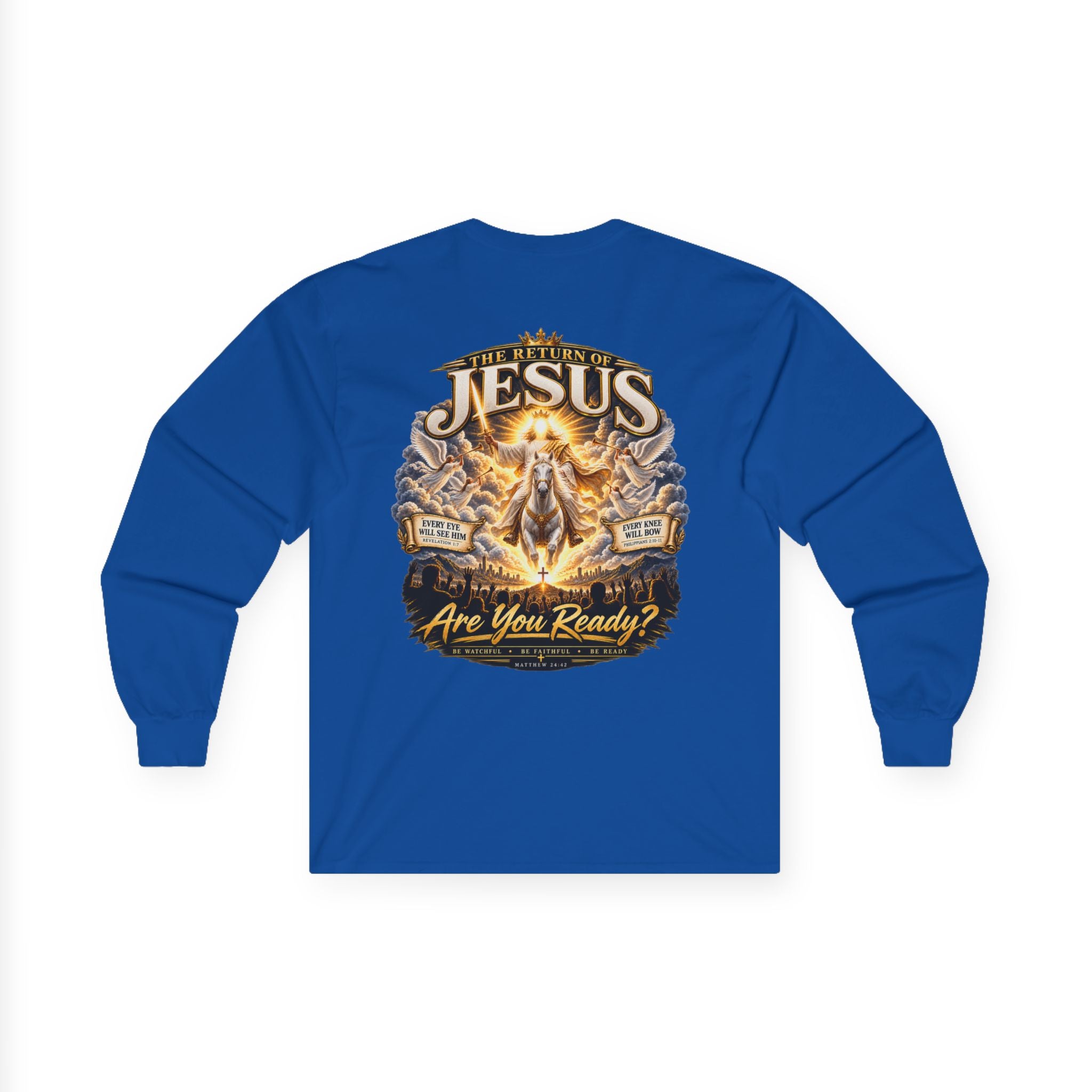 You Can't Outrun Eternity — Jesus Is Coming Long-Sleeve Tee
