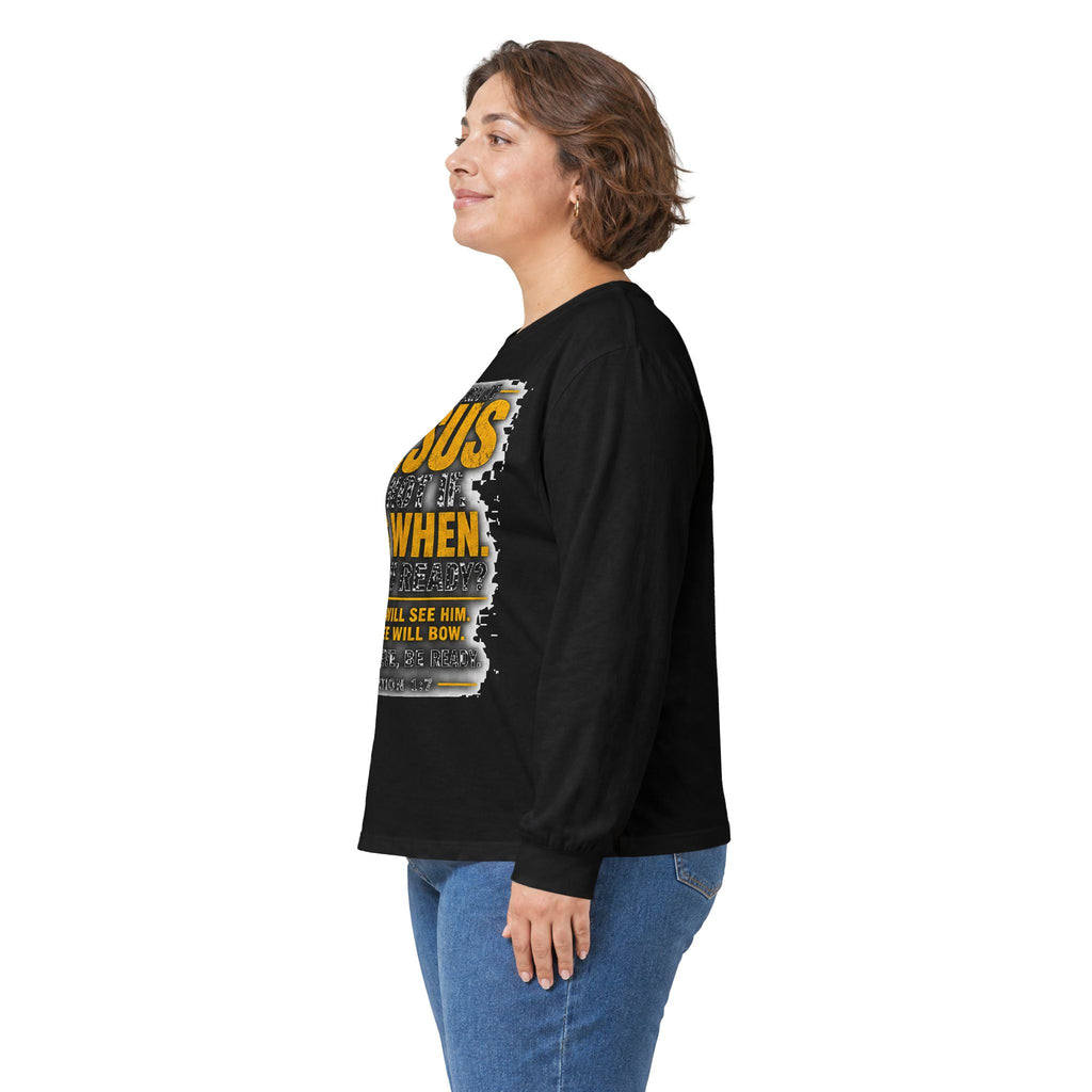 The Return of Jesus — Are You Ready? Long-Sleeve Tee