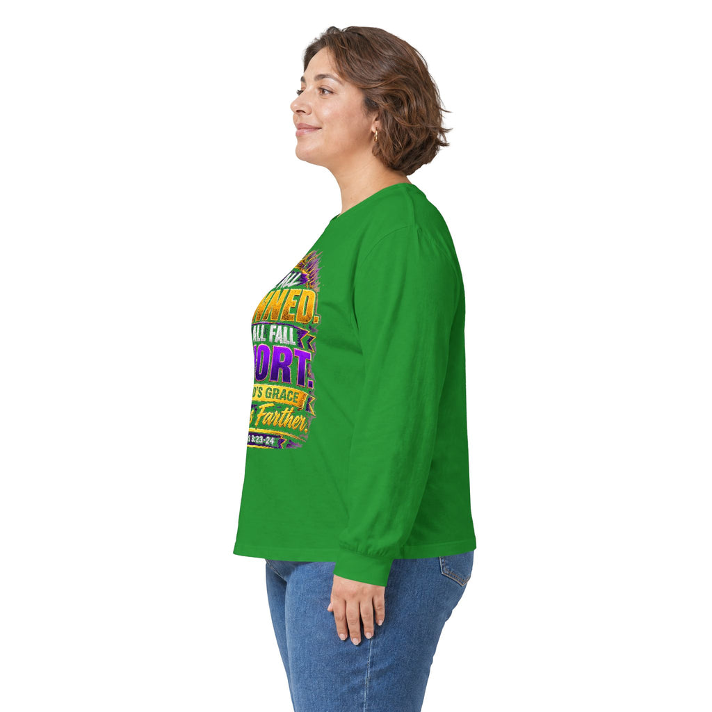 Sinned Short — Acts 4:12 Long-Sleeve Tee