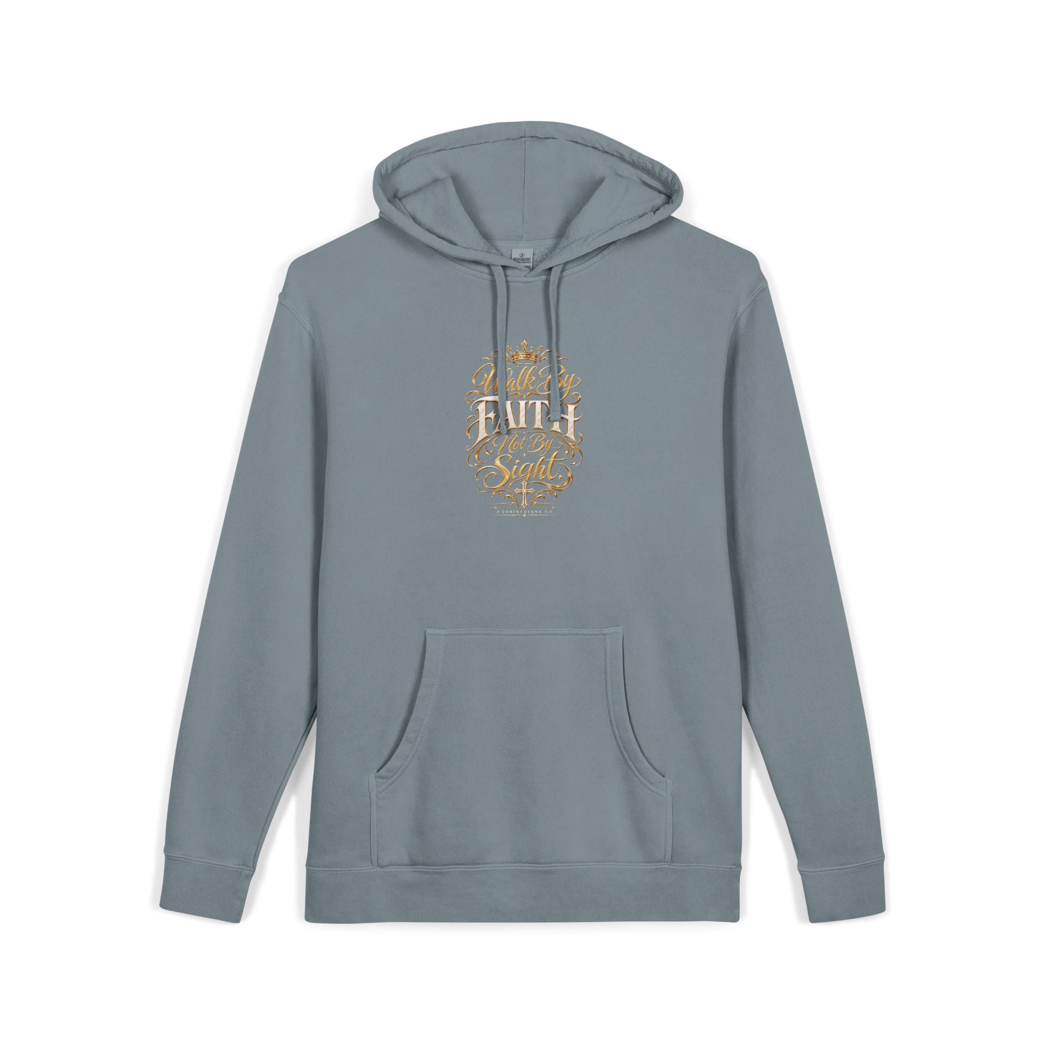 God Is Still in Charge — Pigment-Dyed Faith Hoodie