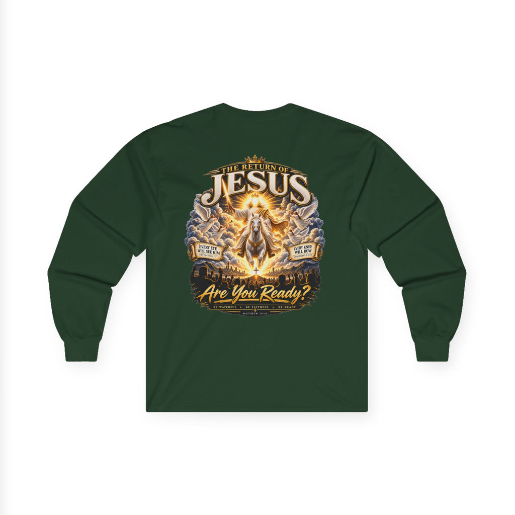 You Can't Outrun Eternity — Jesus Is Coming Long-Sleeve Tee