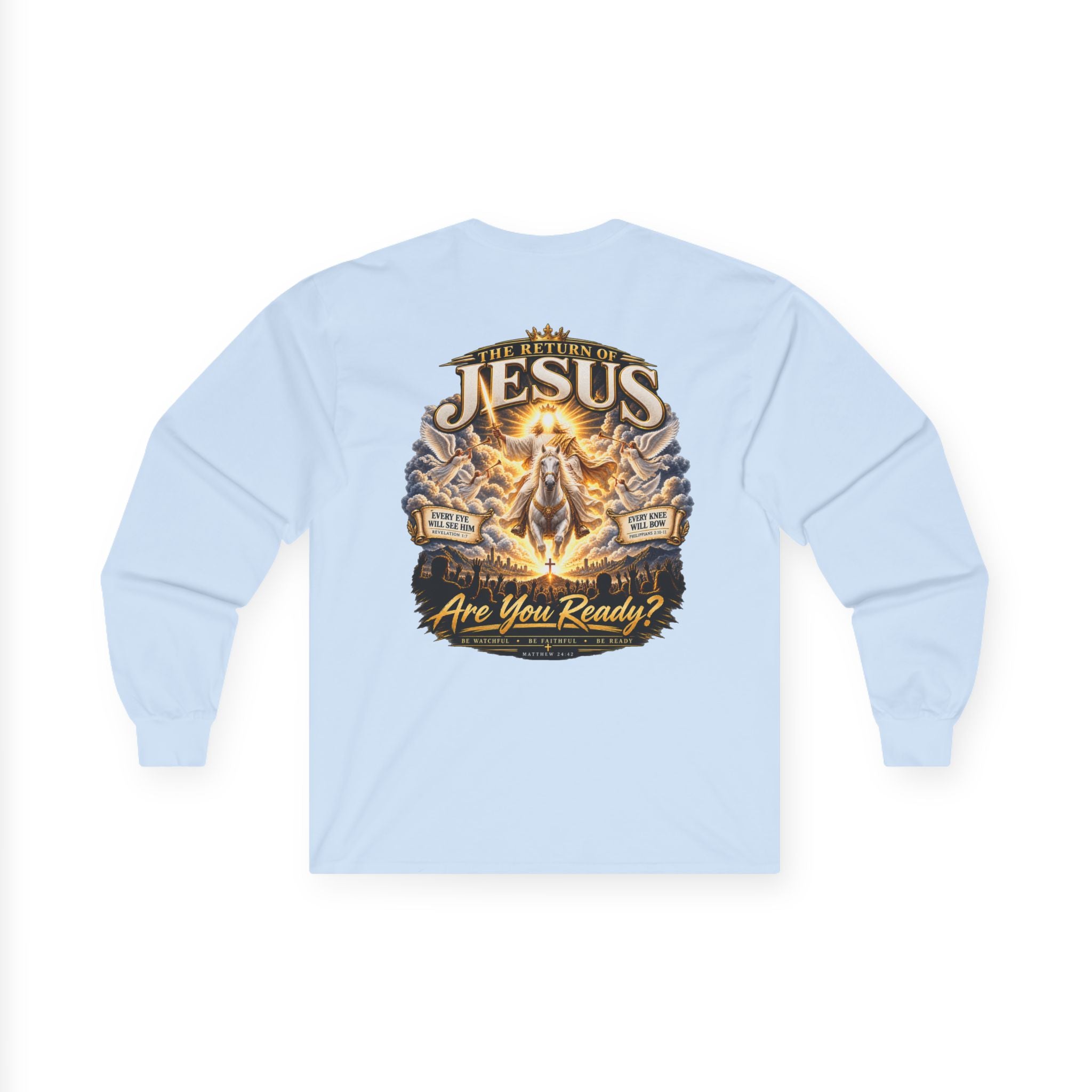 Nothing Can Stop the Return of Jesus — Long-Sleeve Tee