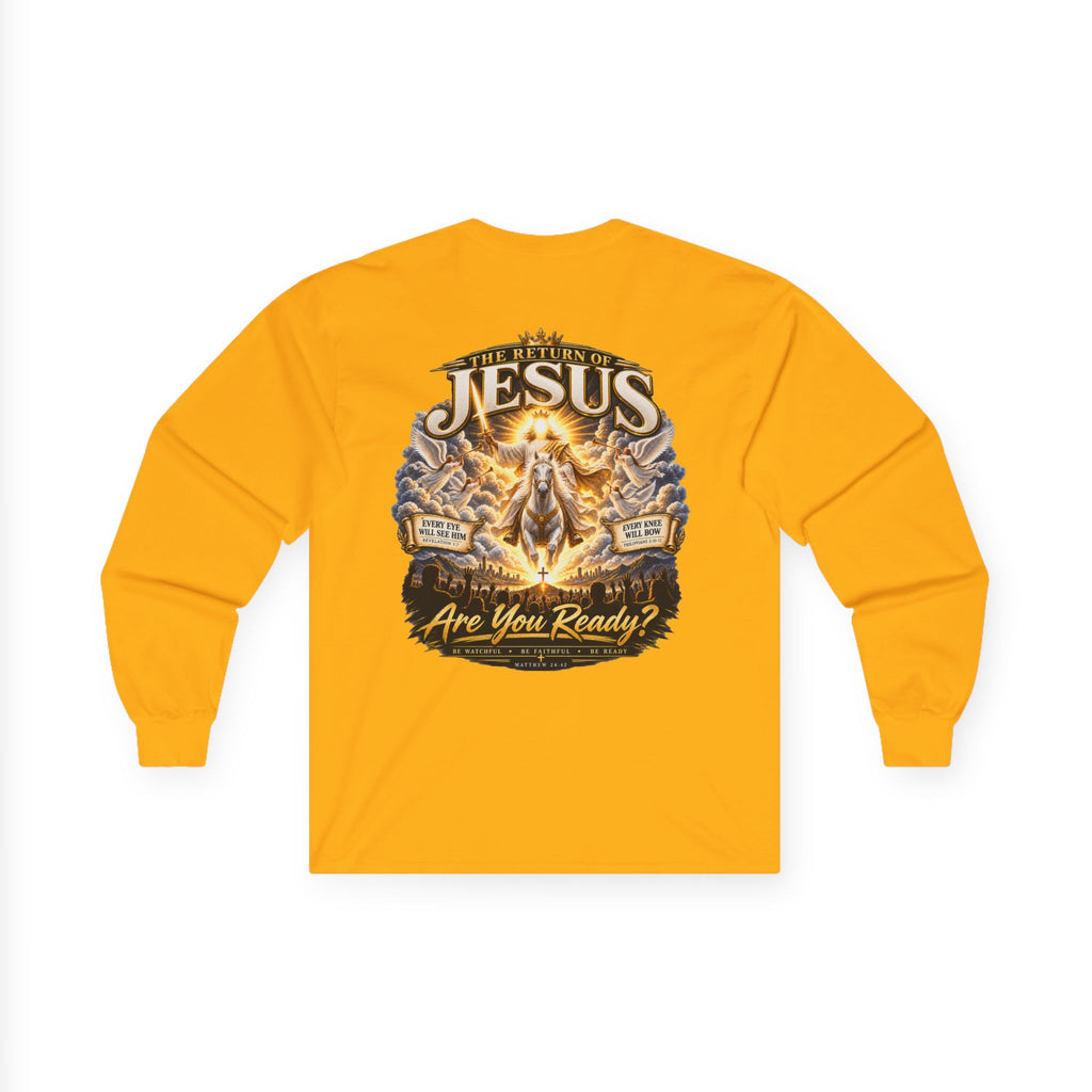 You Can't Outrun Eternity — Jesus Is Coming Long-Sleeve Tee