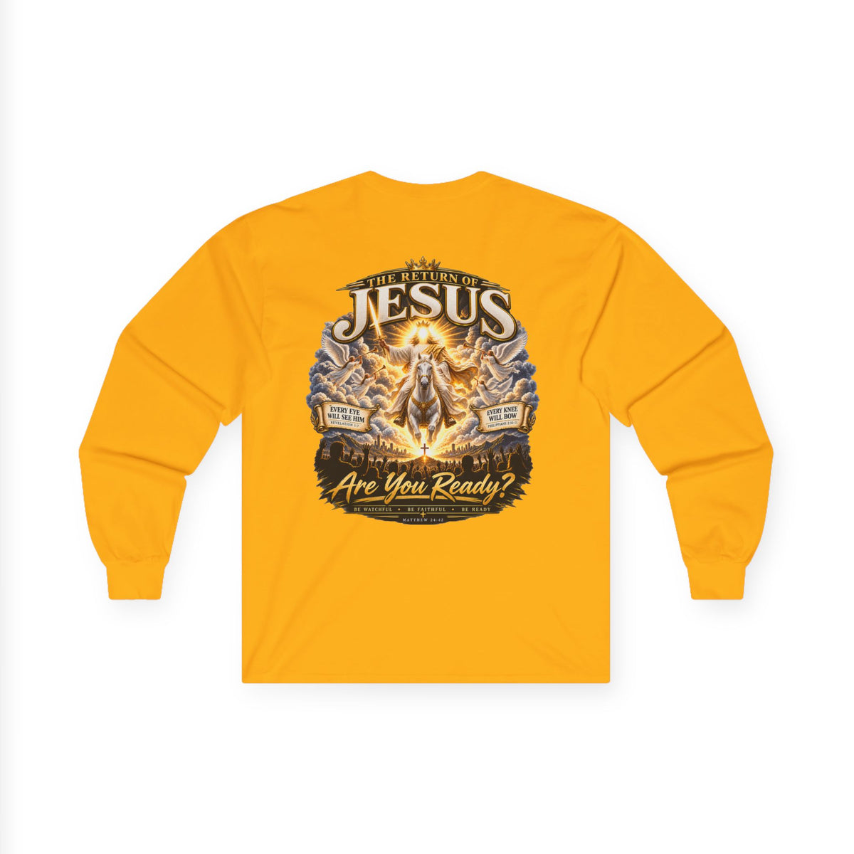 You Can't Outrun Eternity — Jesus Is Coming Long-Sleeve Tee