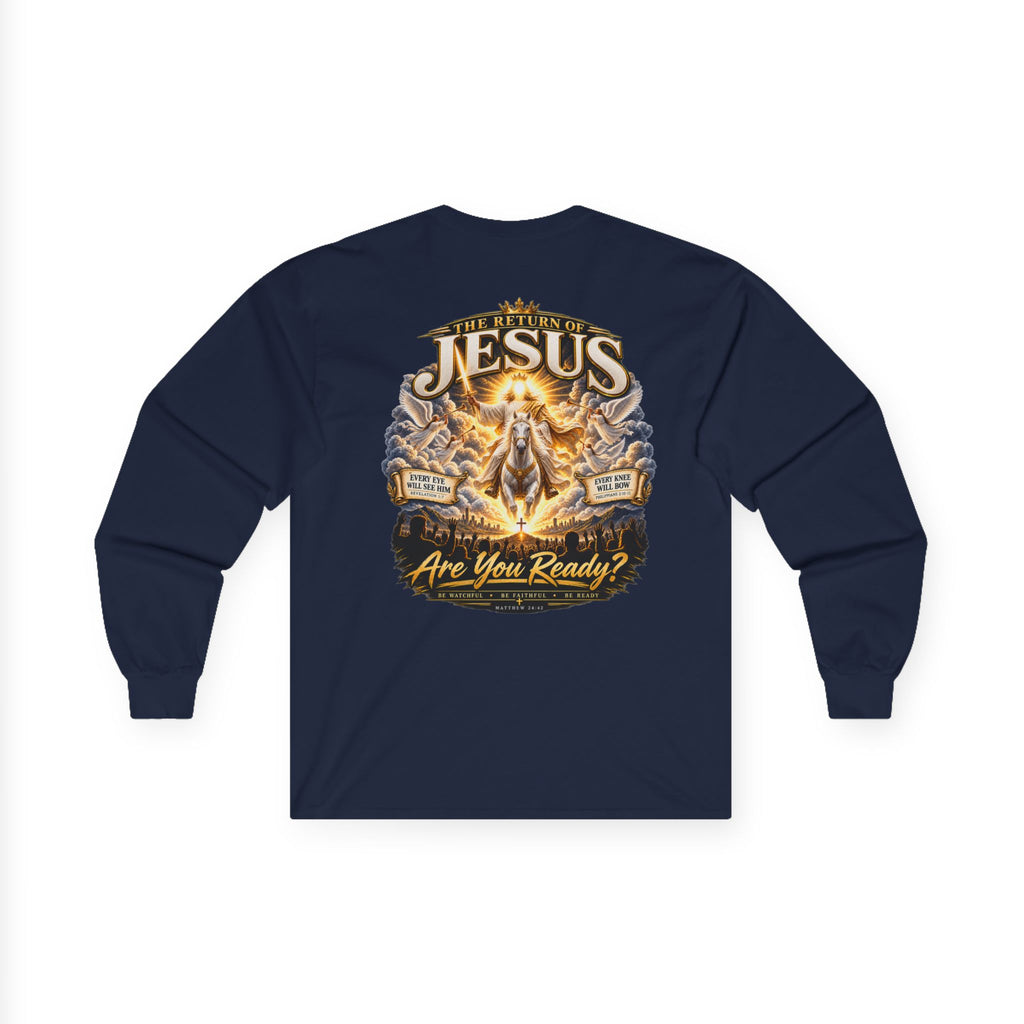 Jesus Returns — Be Ready Long-Sleeve Tee