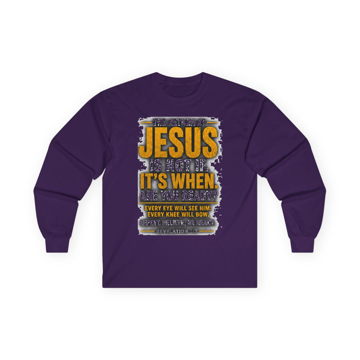 The Return of Jesus — Are You Ready? Long-Sleeve Tee
