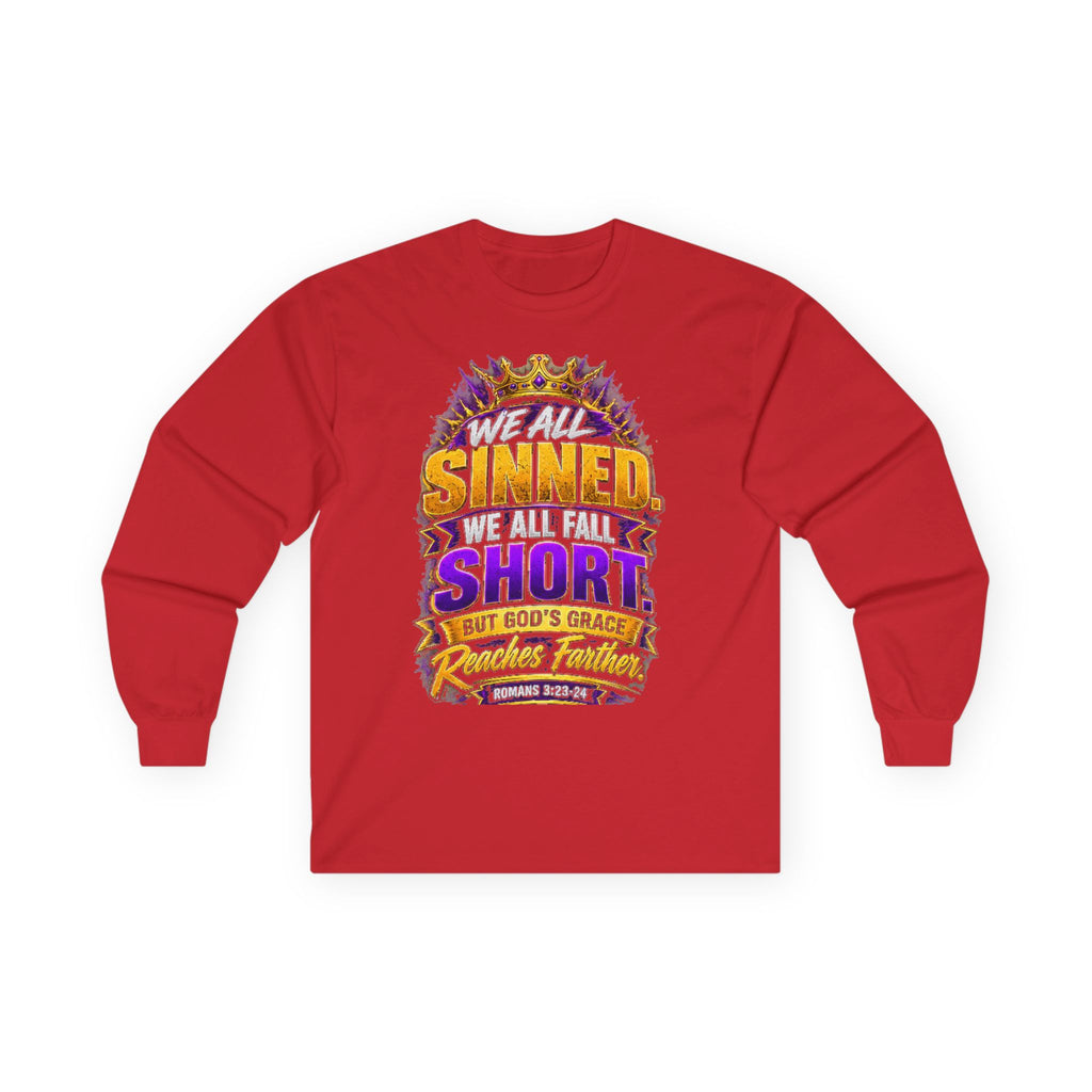 Sinned Short — Acts 4:12 Long-Sleeve Tee