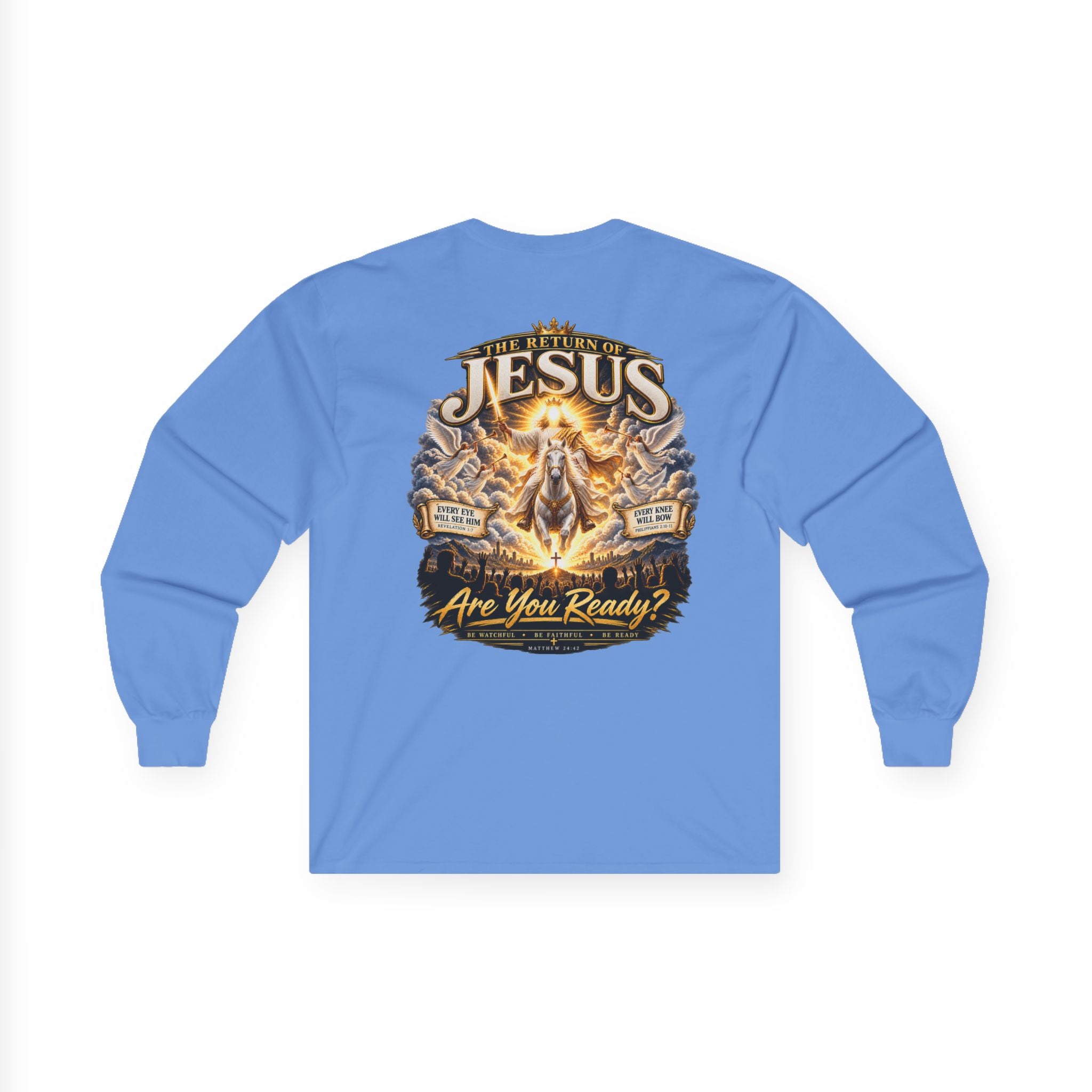 Jesus Returns — Be Ready Long-Sleeve Tee