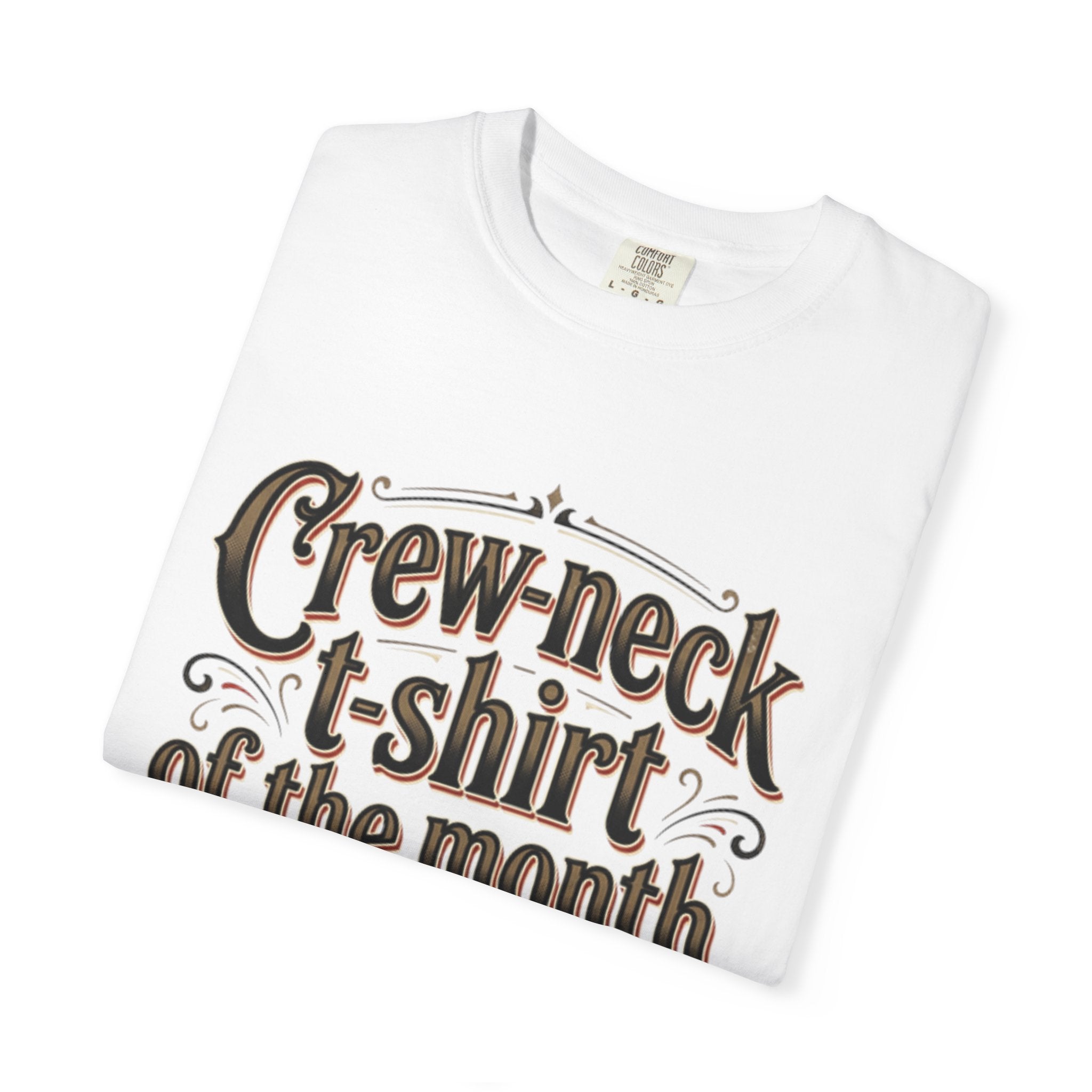 Retro Typography — Garment-Dyed Graphic Tee