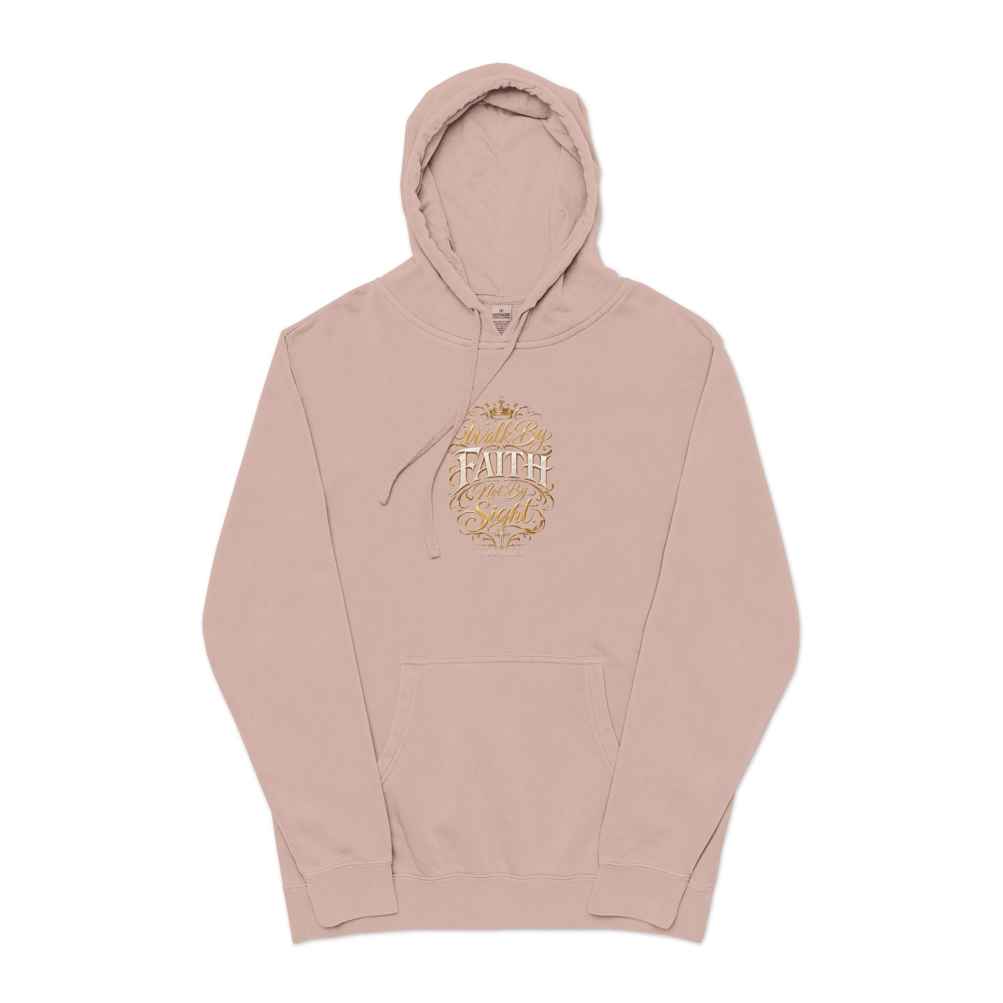 God Is Still in Charge — Pigment-Dyed Faith Hoodie