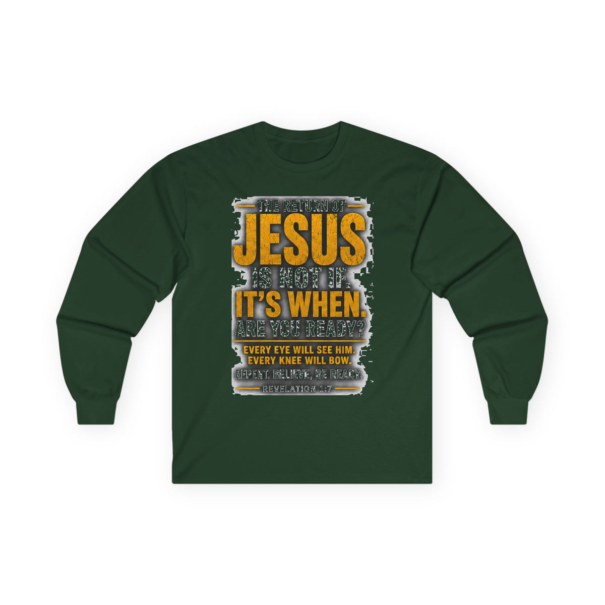 The Return of Jesus — Are You Ready? Long-Sleeve Tee