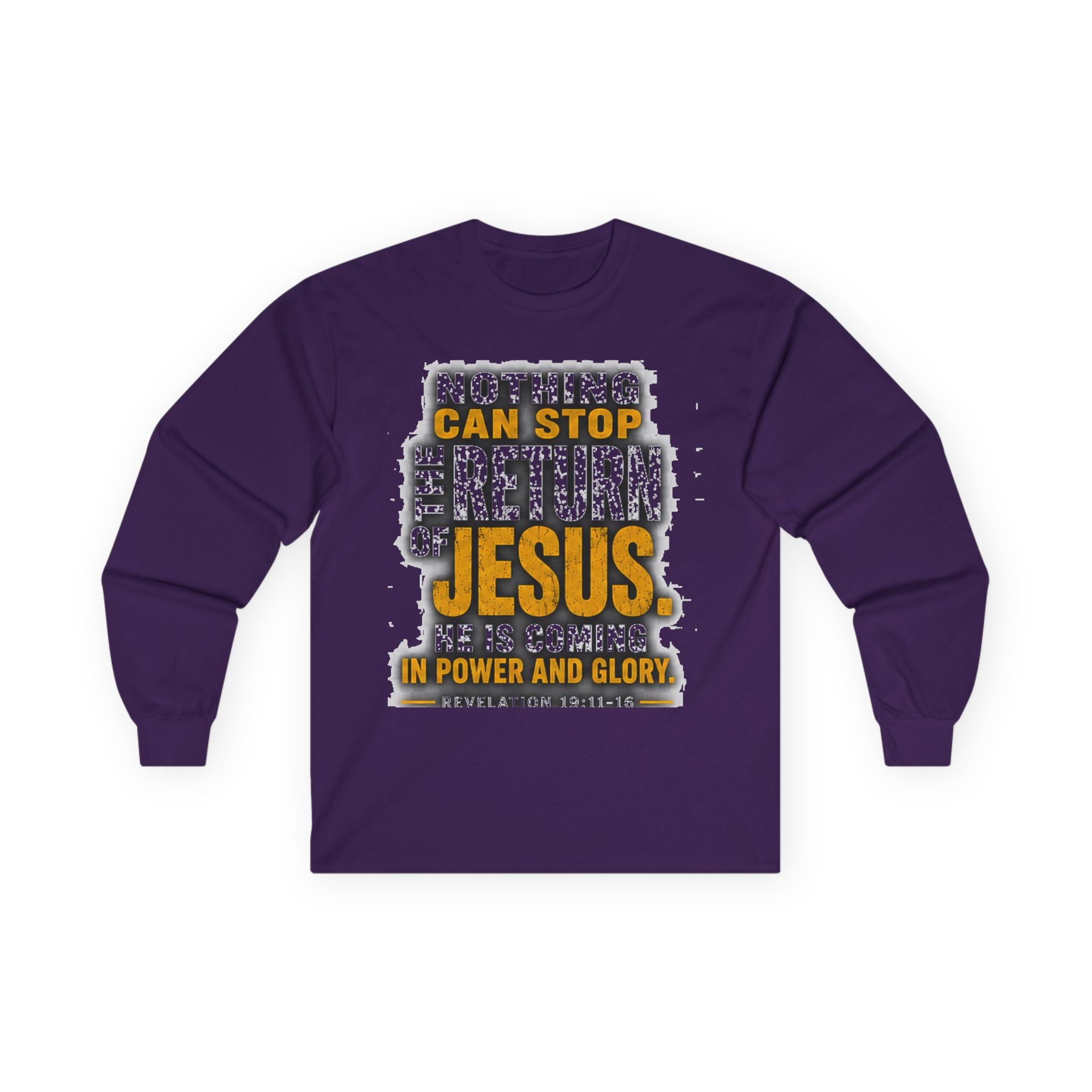 Nothing Can Stop the Return of Jesus — Long-Sleeve Tee