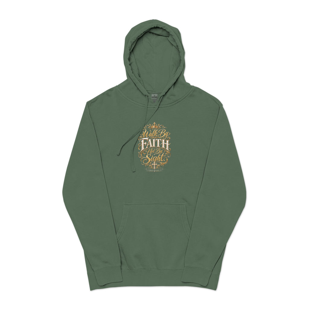God Is Still in Charge — Pigment-Dyed Faith Hoodie