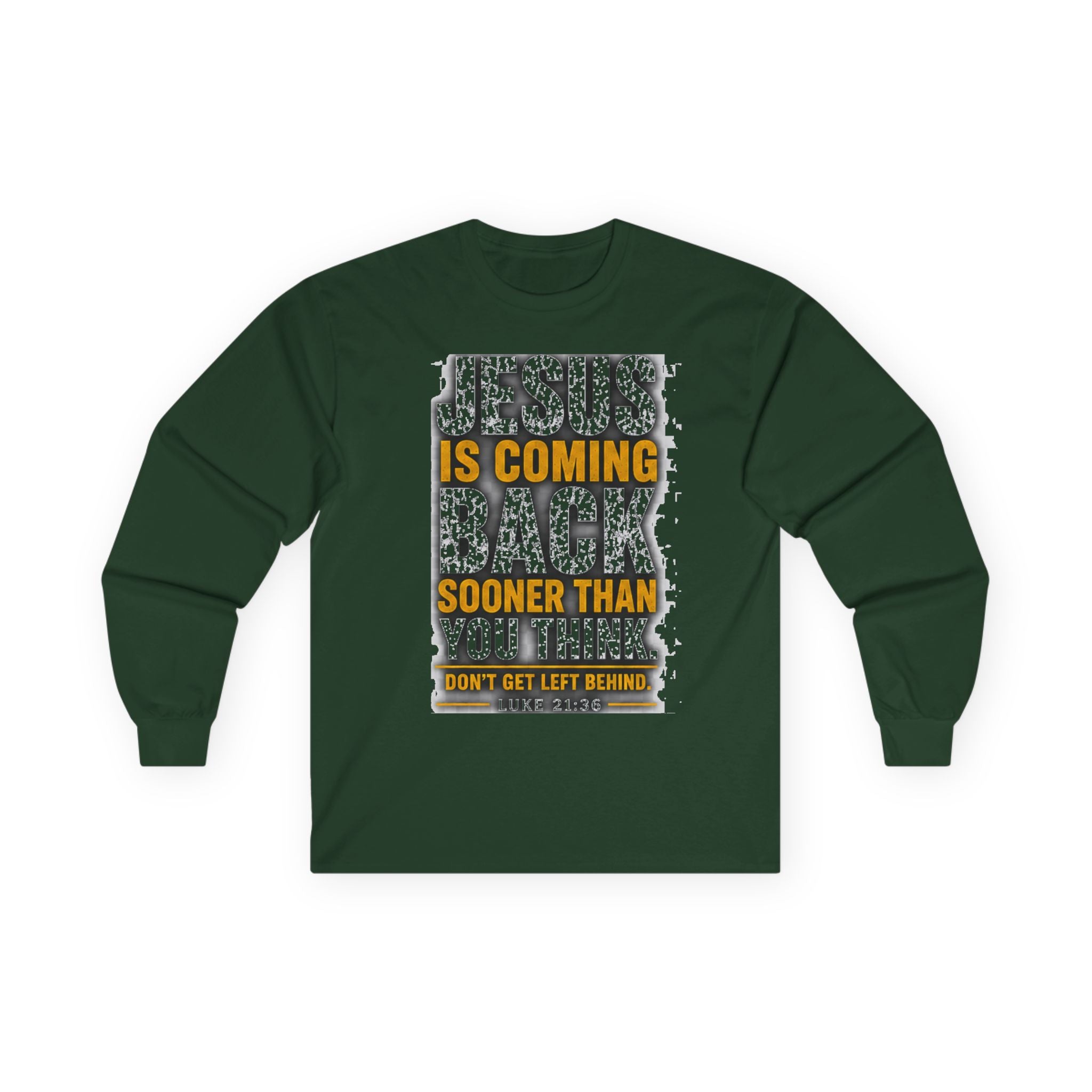 Jesus Is Coming Back — Are You Ready? Long-Sleeve Tee