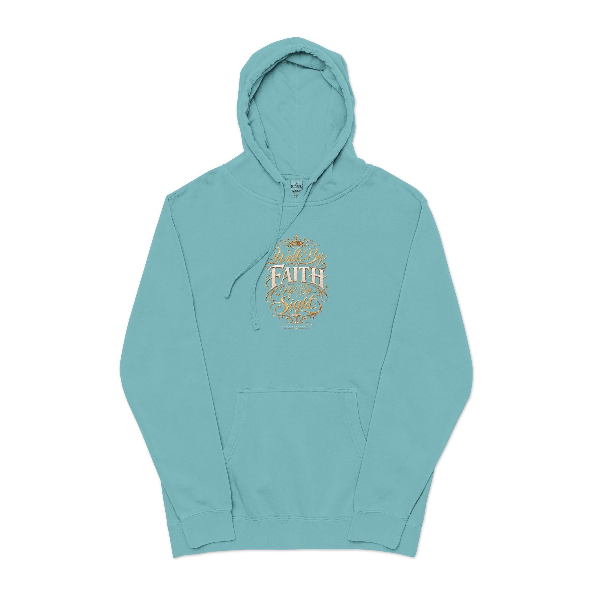God Is Still in Charge — Pigment-Dyed Faith Hoodie