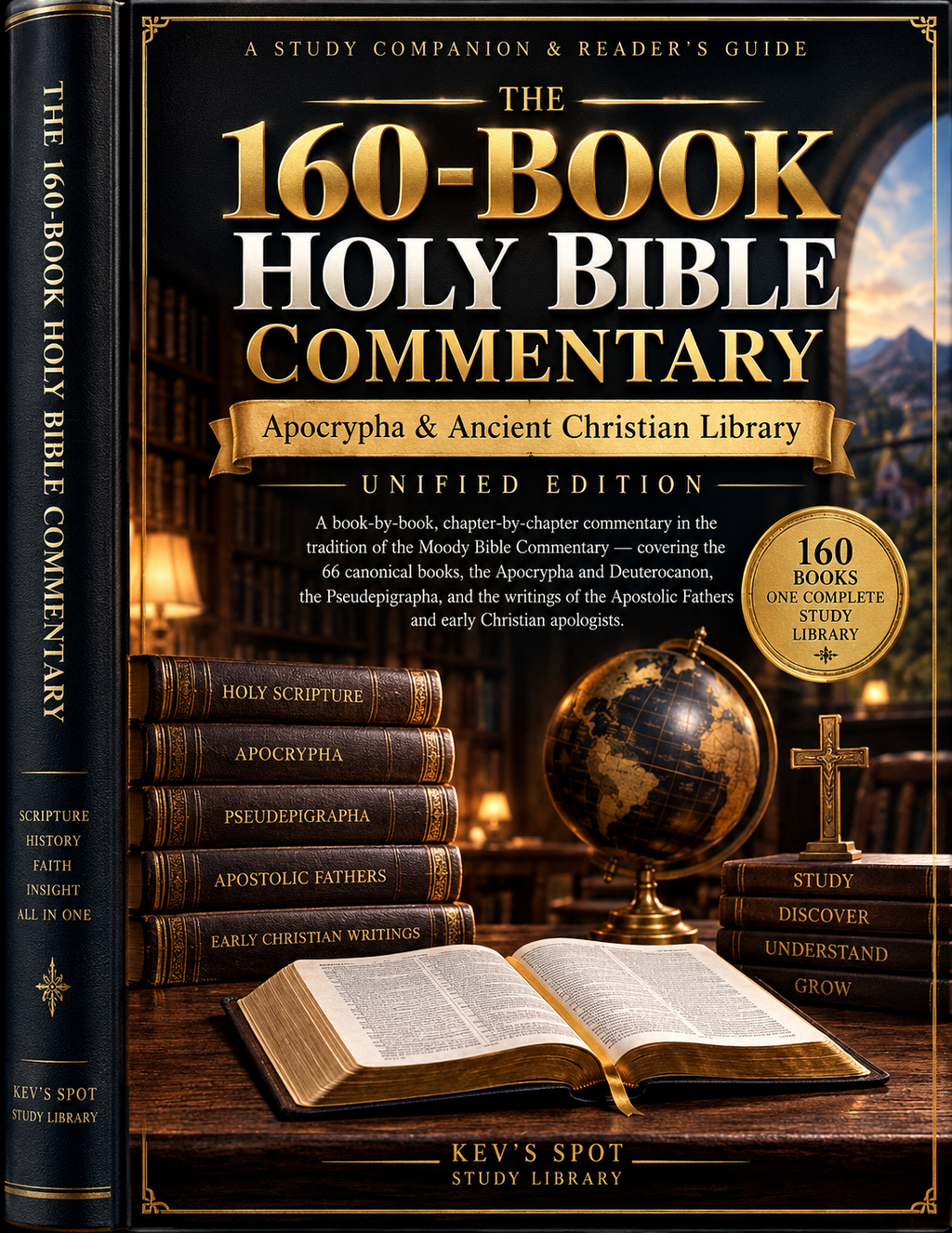 The 160-Book Holy Bible Commentary Unified Edition cover