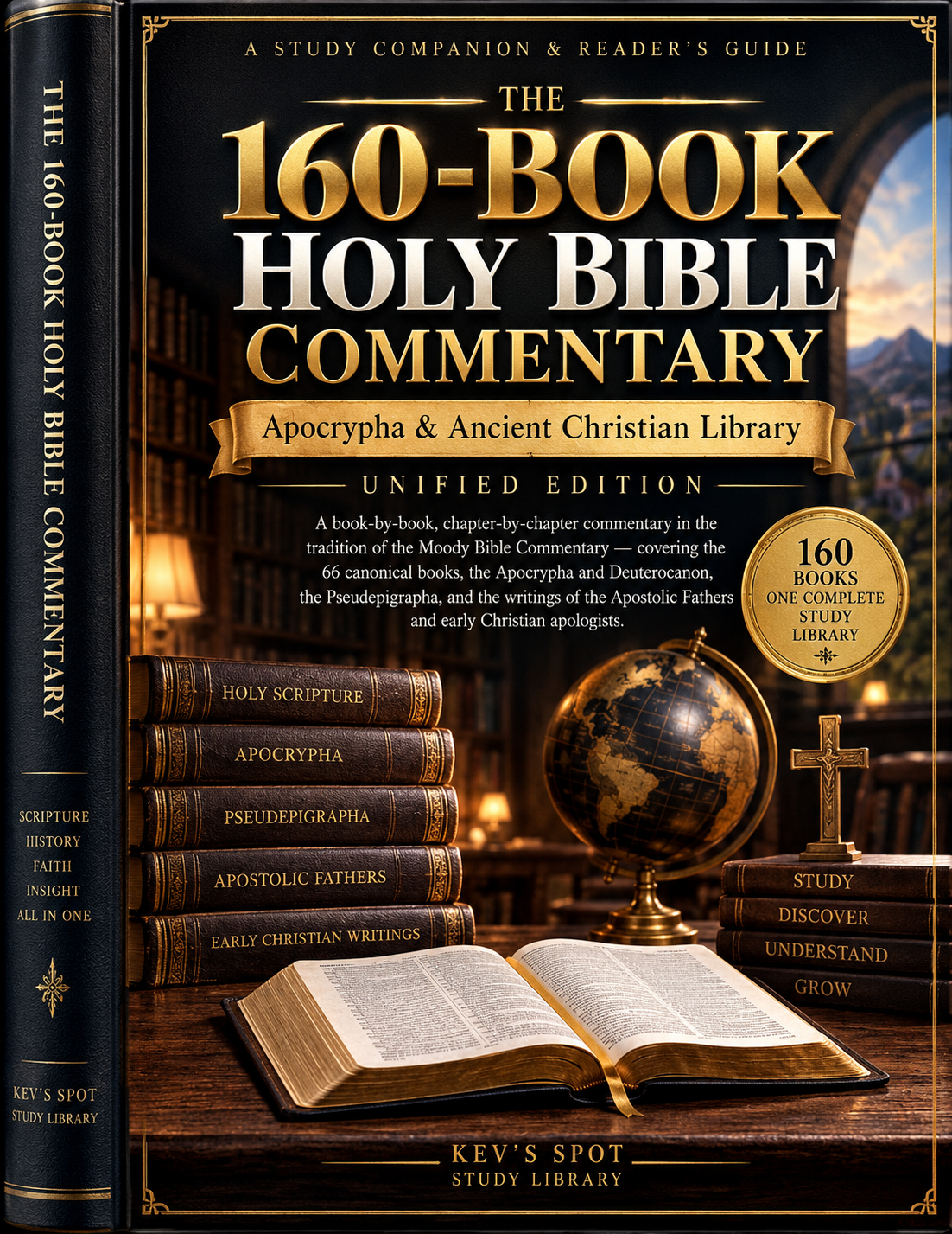 The 160-Book Holy Bible Commentary Unified Edition cover