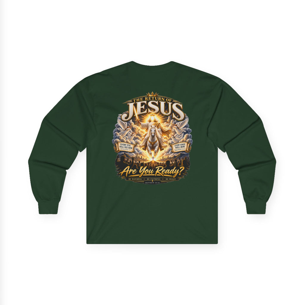The Return of Jesus — Are You Ready? Long-Sleeve Tee