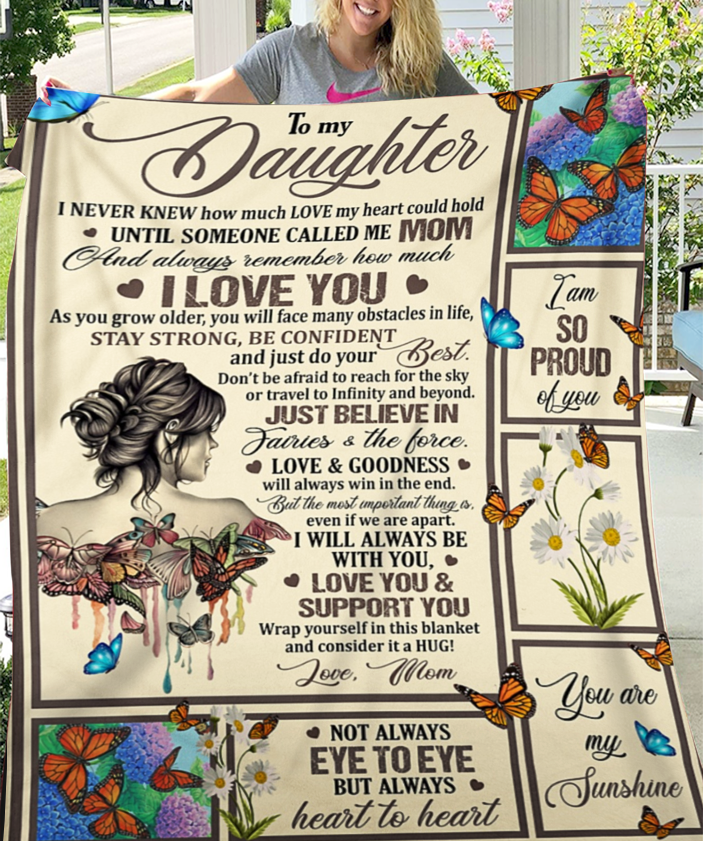 Daughter Gift Blanket – A Soft Reminder of Love from Mom