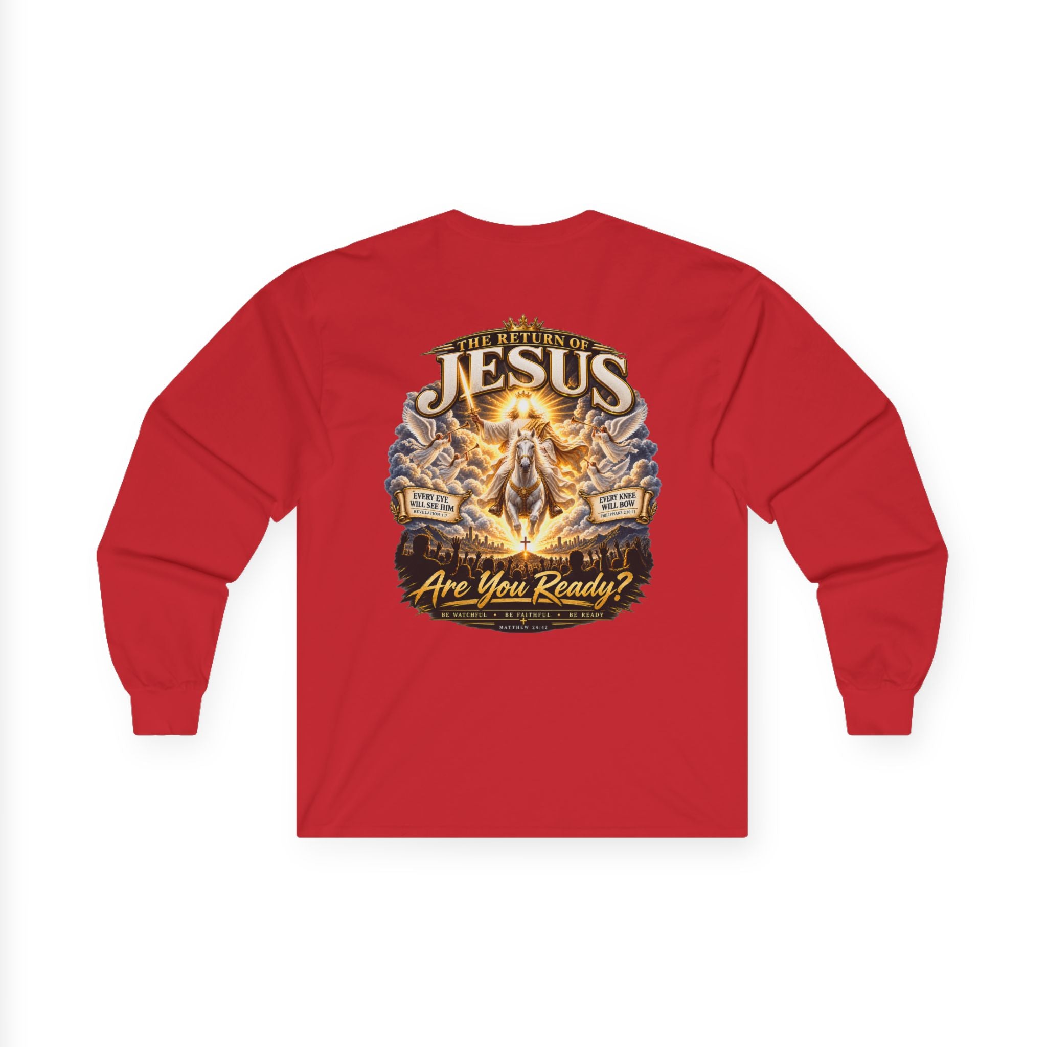 The Return of Jesus — Are You Ready? Long-Sleeve Tee