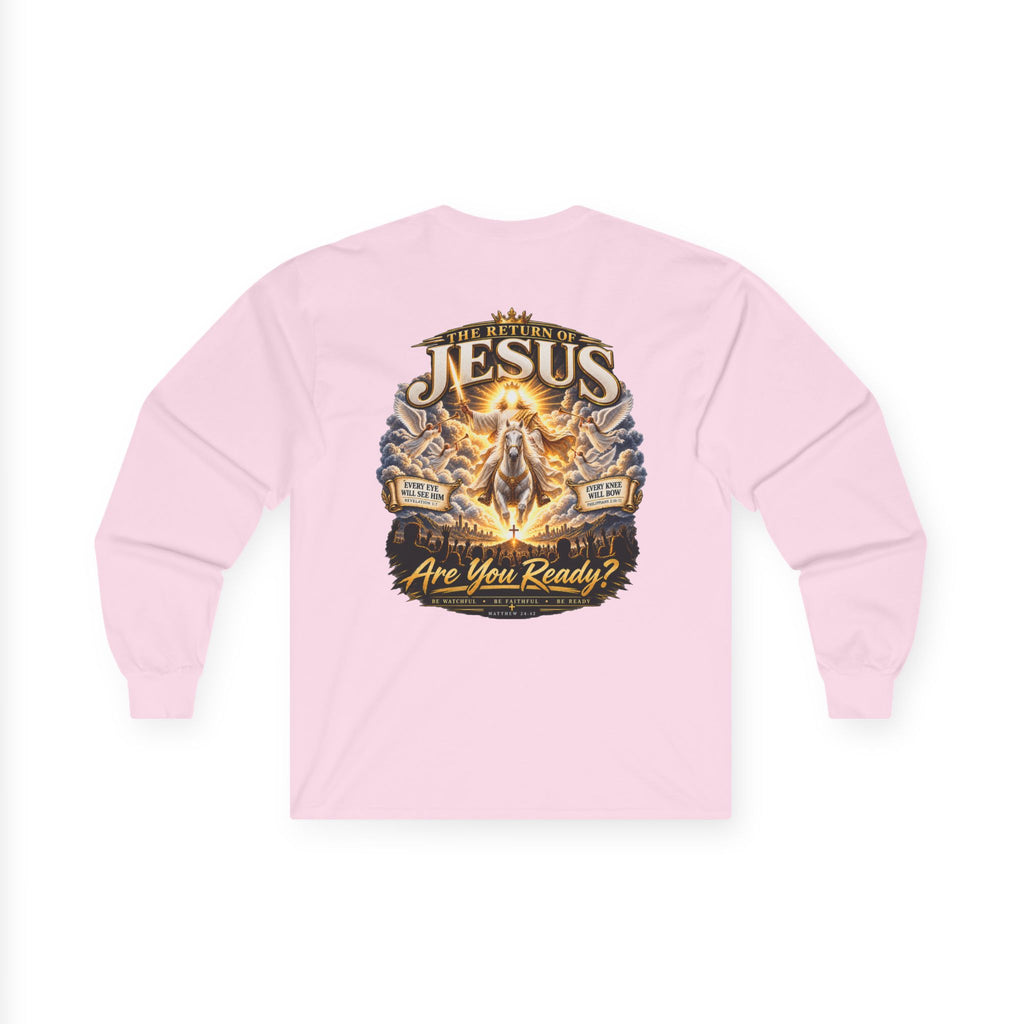 The Day Is Near — Jesus Is Coming Long-Sleeve Tee