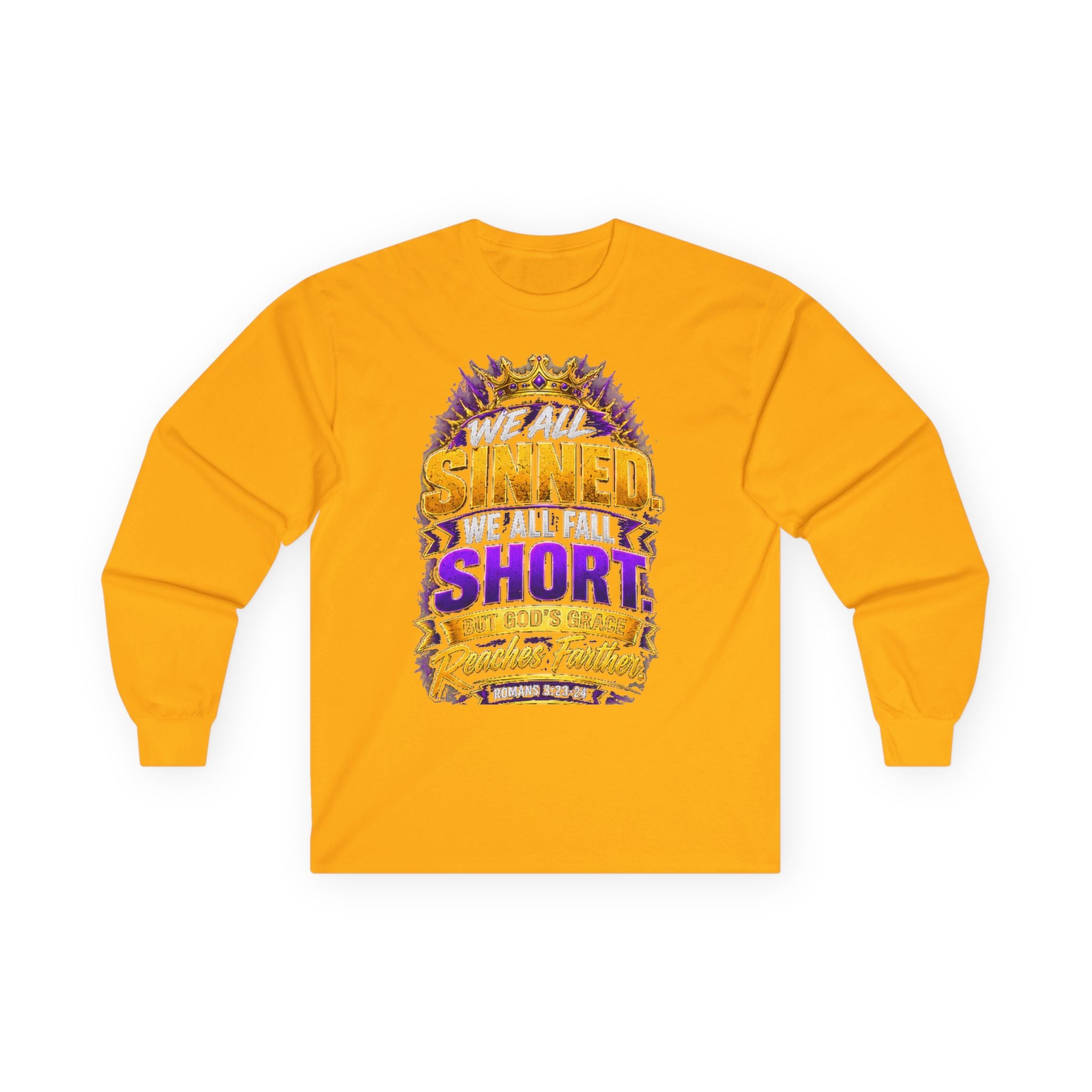 Sinned Short — Acts 4:12 Long-Sleeve Tee