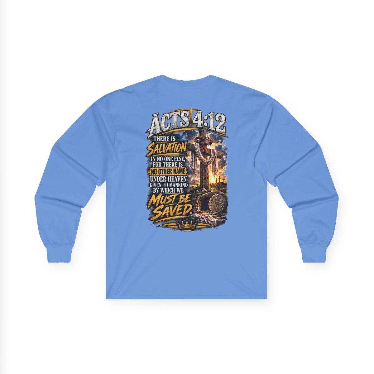 Sinned Short — Acts 4:12 Long-Sleeve Tee