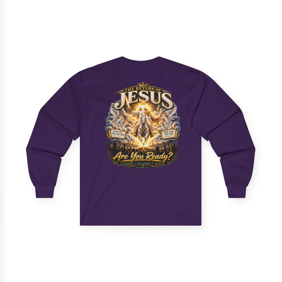 Jesus Returns — Be Ready Long-Sleeve Tee